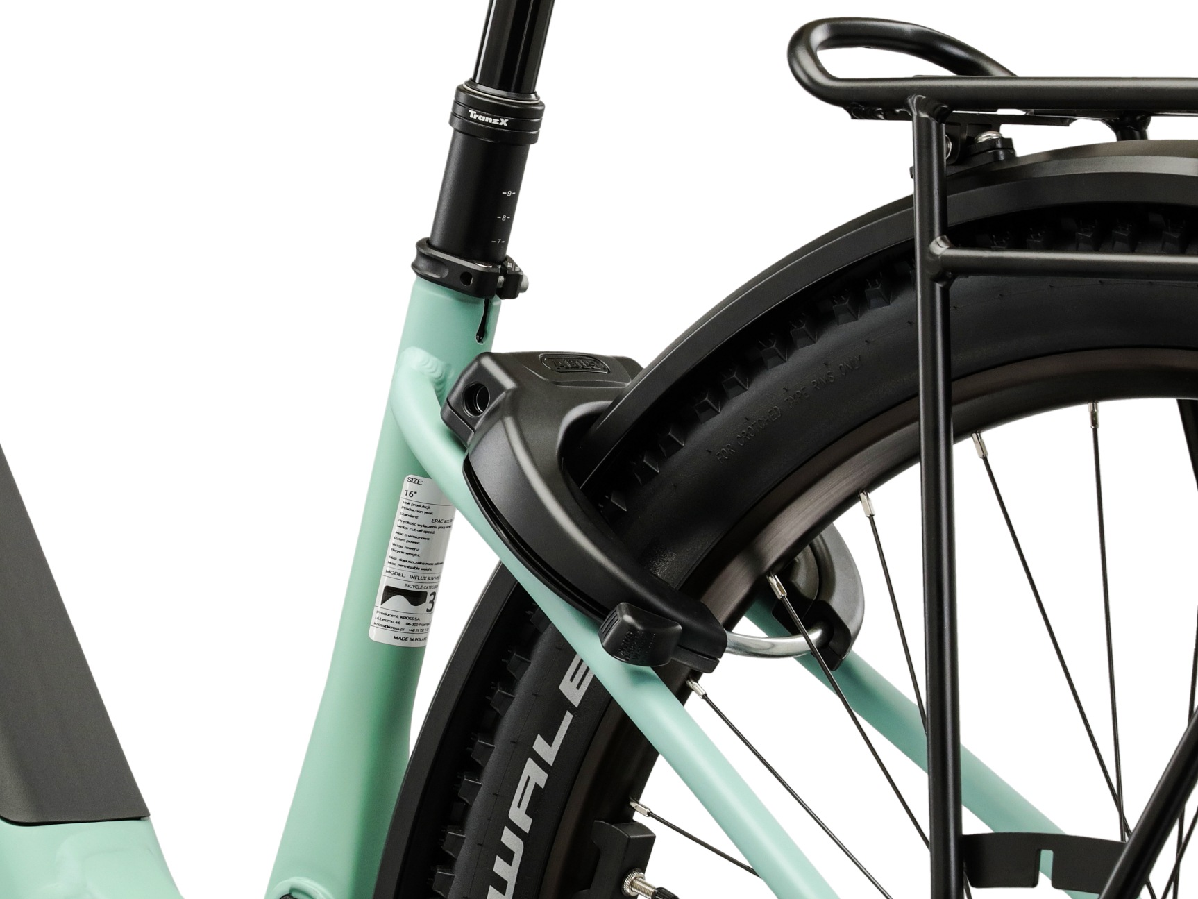 Kross »Influx Hybrid SUV 3.0 21,3Ah / Bosch 800 Wh 29" Grün 10 Gänge 2026« 10 Gang Shimano CUES U6000 Schaltwerk Kettenschaltung Mittelmotor 250 W BOSCH PERFORMANCE LINE PX 36 V/250 W, Mittelmotor