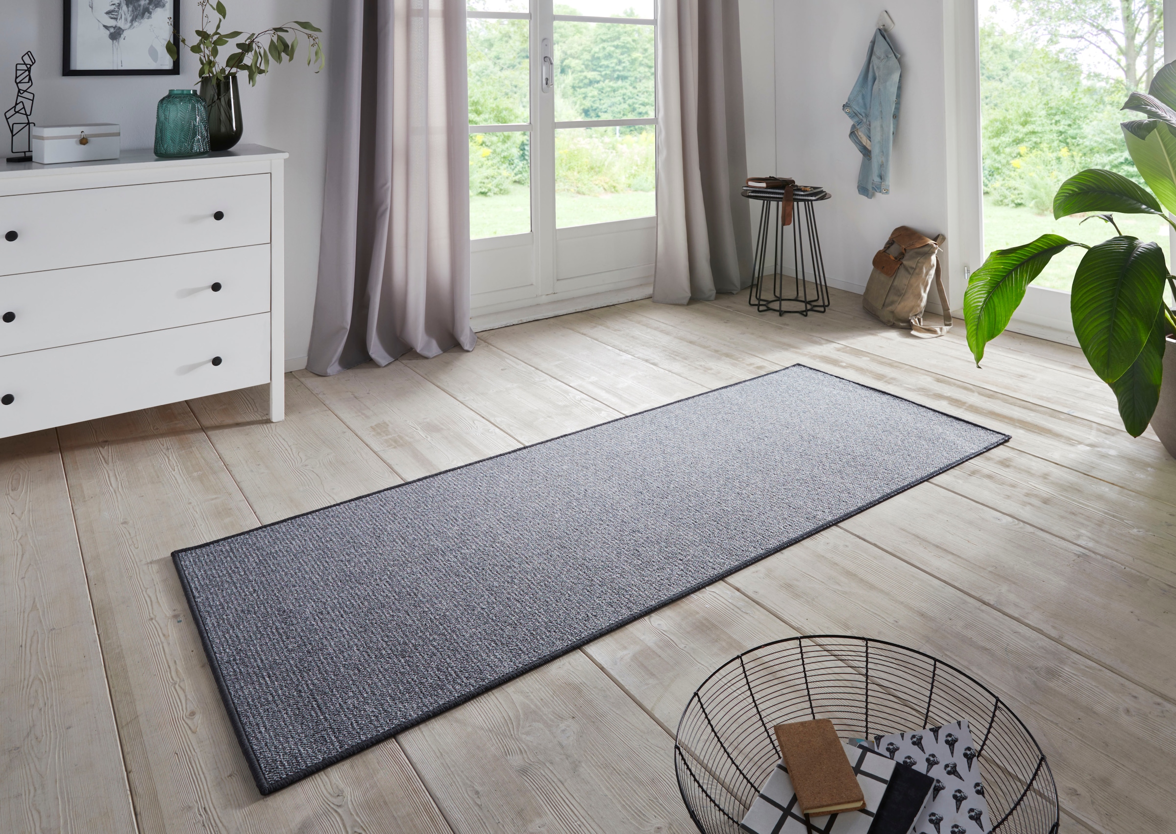 HANSE Home Läufer »Bouclé«, rechteckig, 5 mm Höhe, Rutschfest, Sisal Optik, günstig online kaufen