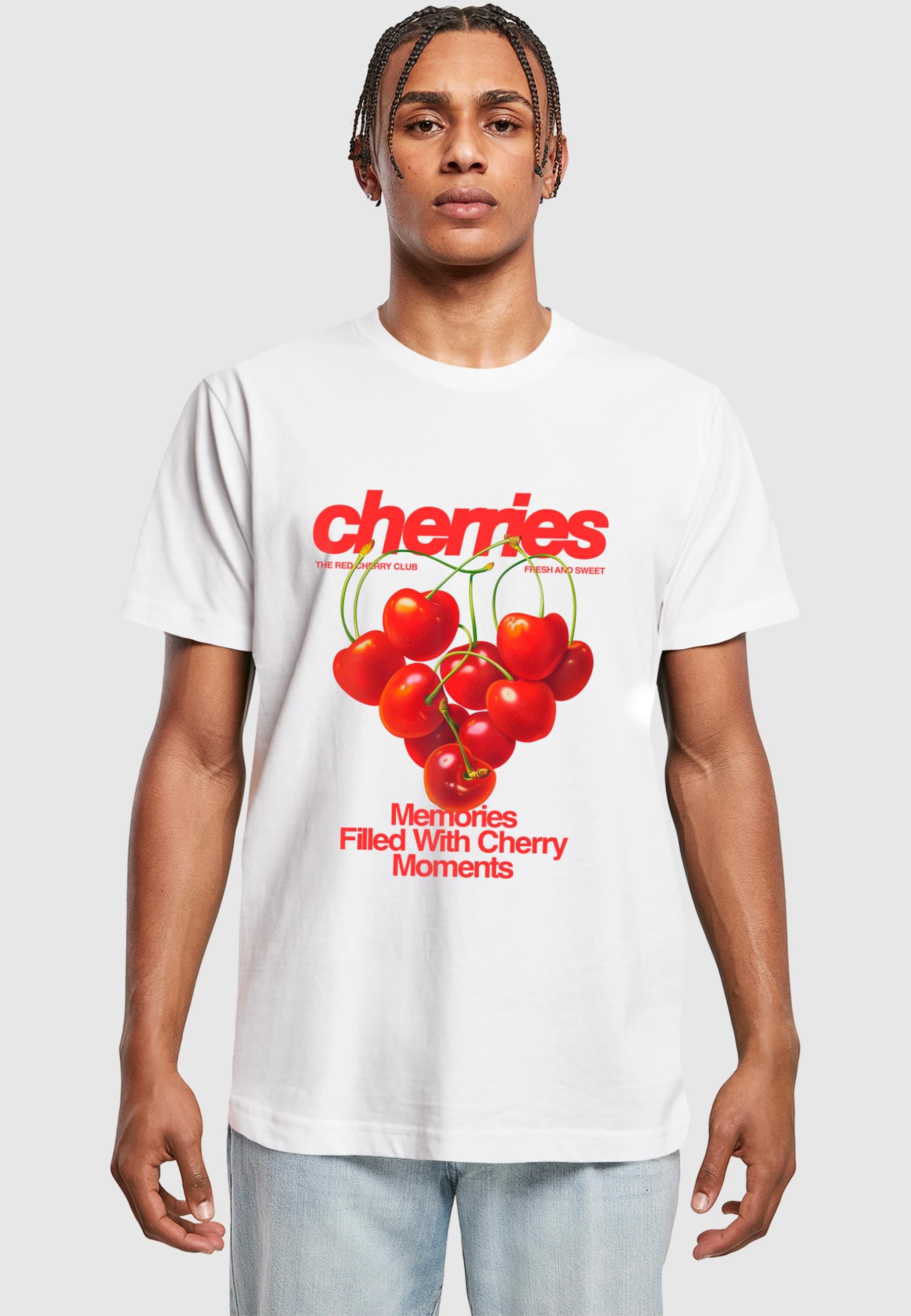 MisterTee T-Shirt »MisterTee Cherry Moments Tee« 1 Stk.
