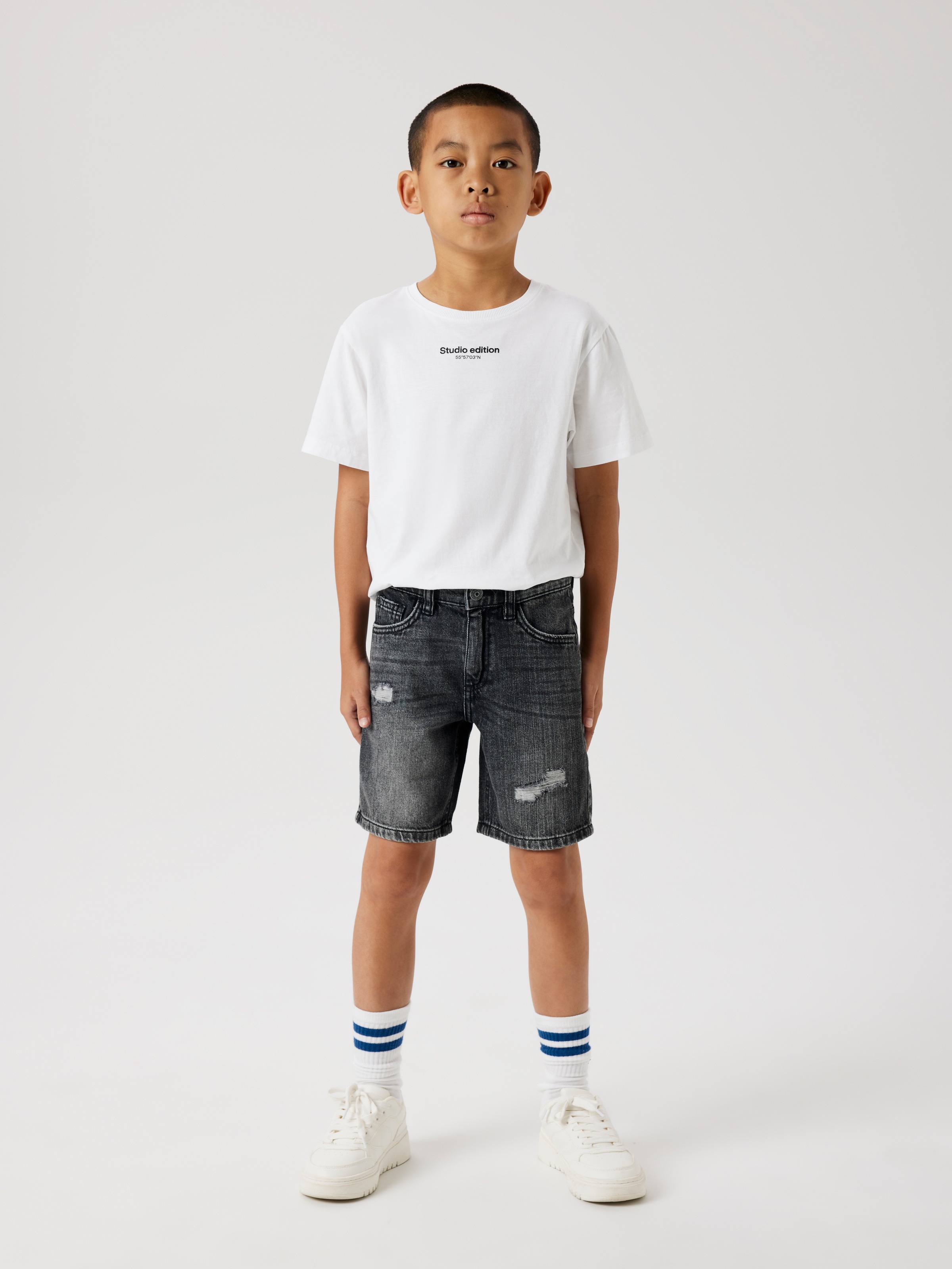 Name It Shorts »NKMSILAS LOOSE DNM L SHORTS 7998-BE NOOS«