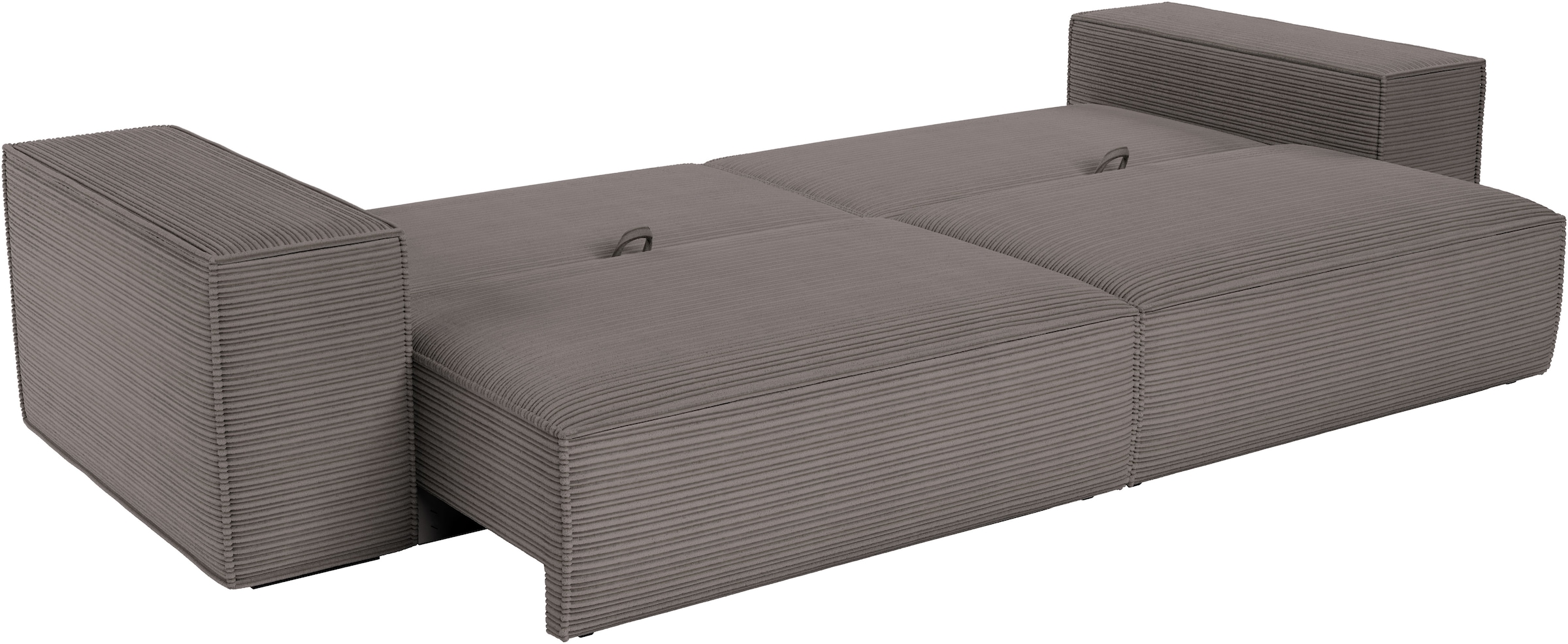 Trends by HG Big-Sofa »Conor XXL« Schlaffunktion + Bettkasten