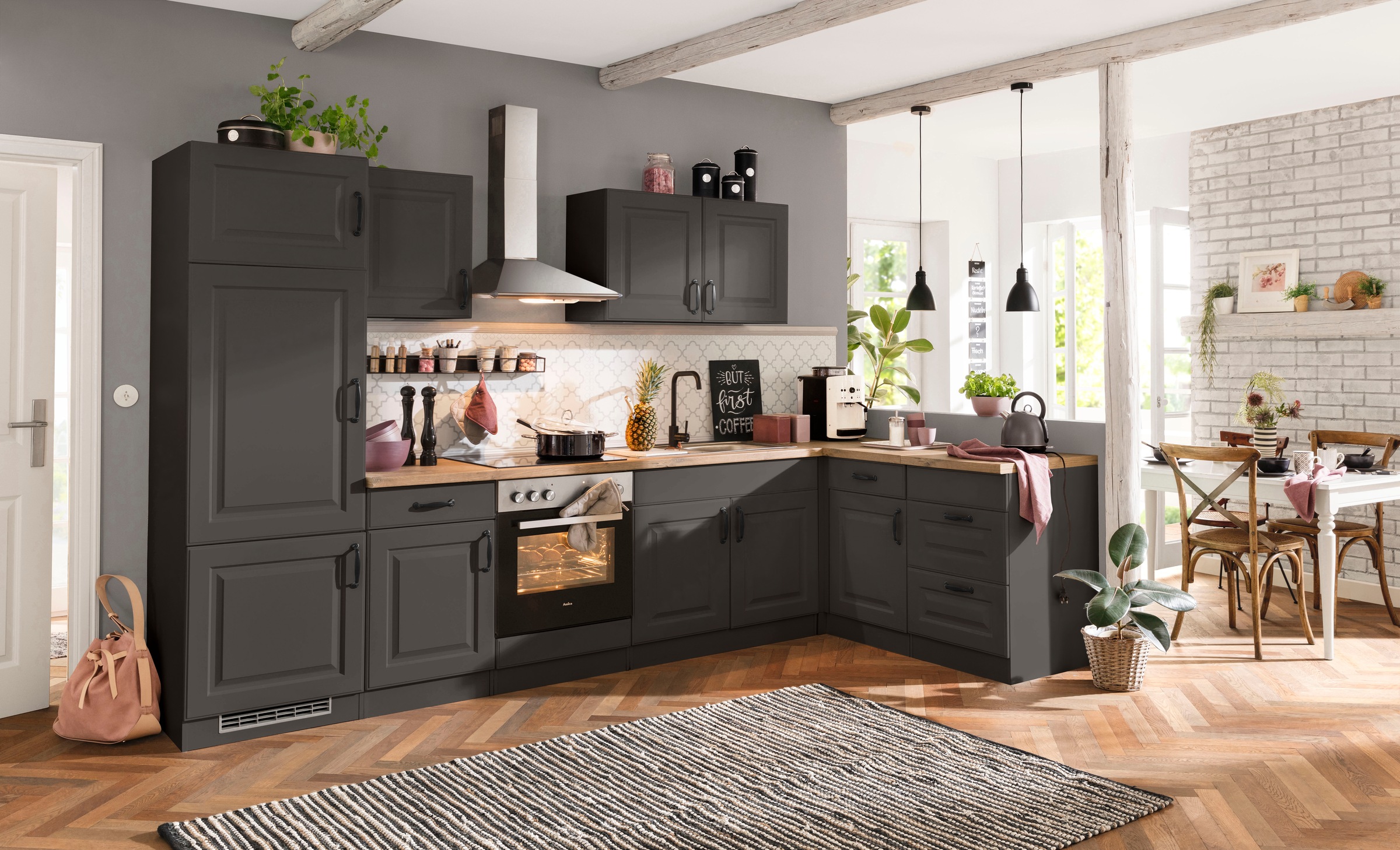 wiho Küchen Kochfeldumbauschrank "Erla, TOPSELLER" 60 cm breit mit Kassette günstig online kaufen