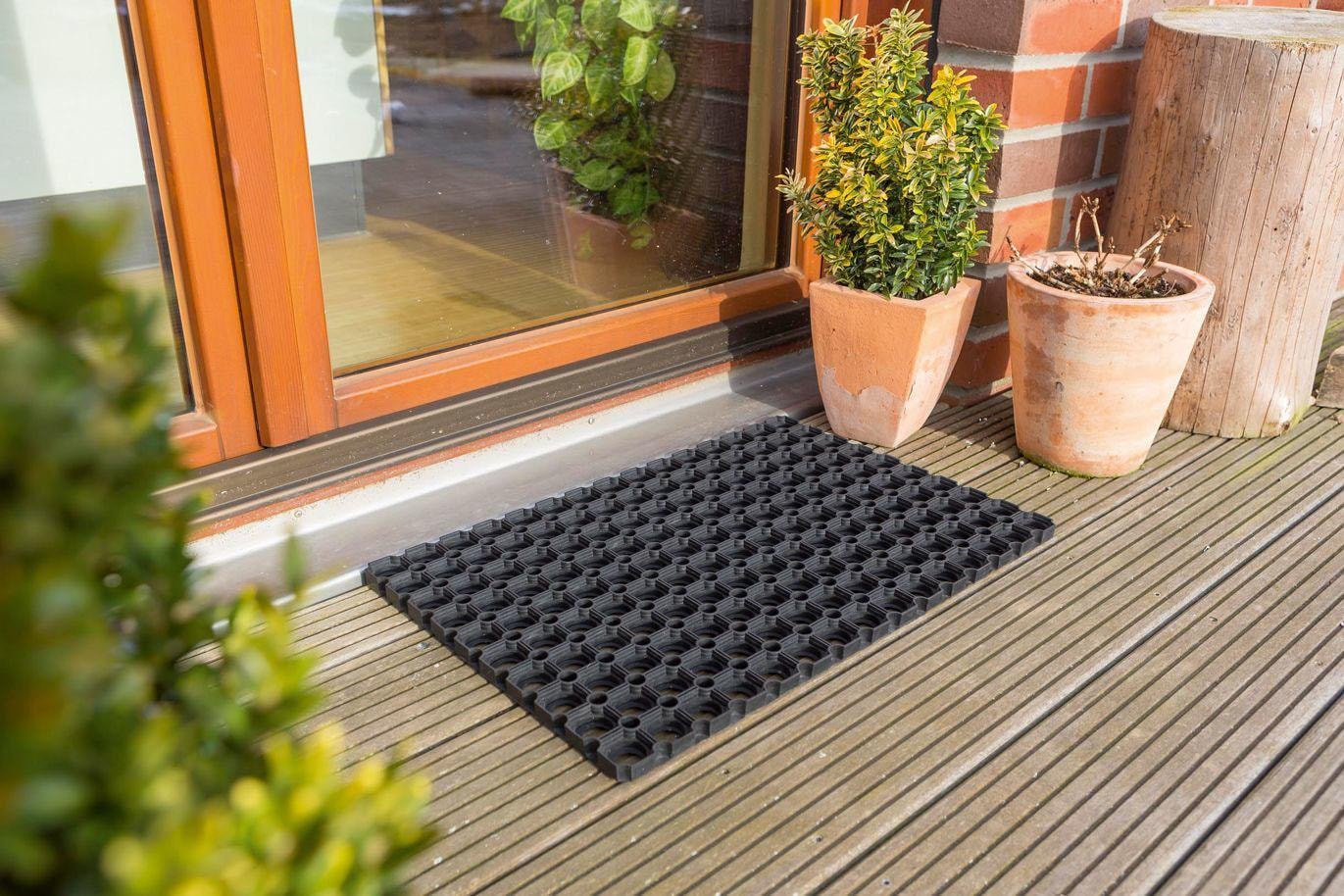 ASTRA Läufer »Quadro 326«, rechteckig, 21 mm Höhe, In- und Outdoor geeignet