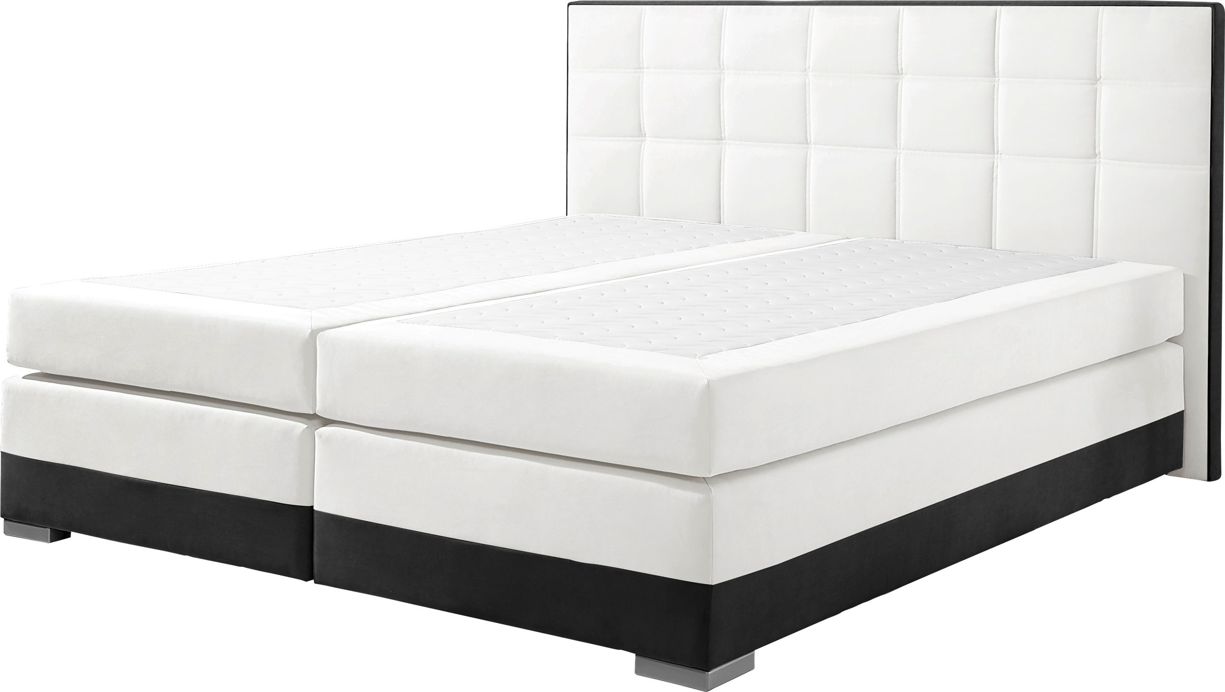INOSIGN Boxspringbett, inklusive Topper und Wendekissen
