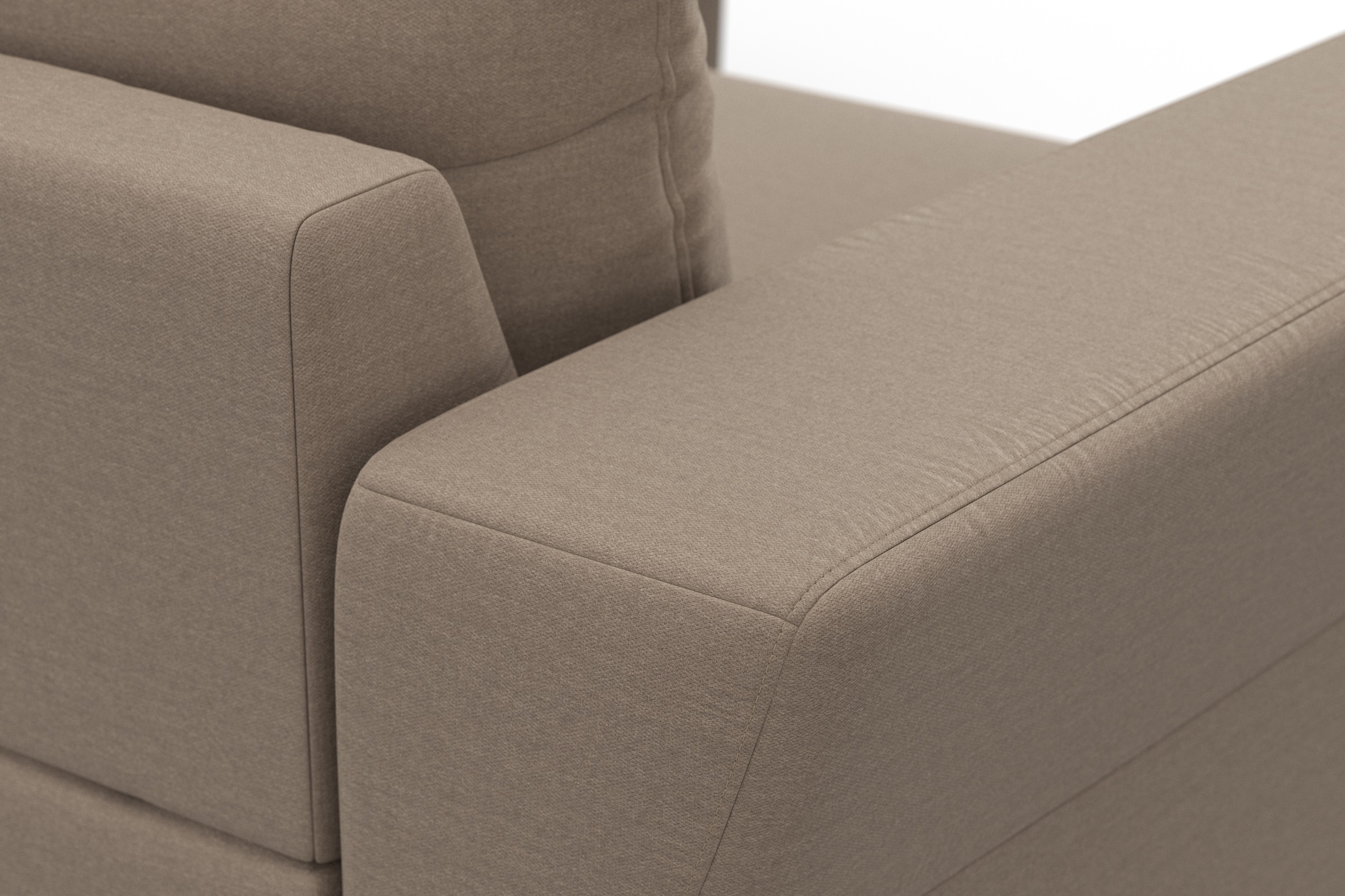 sit&more Ecksofa »Cadabra L-Form«, Breite 243 cm, inklusive Sitztiefenverstellung