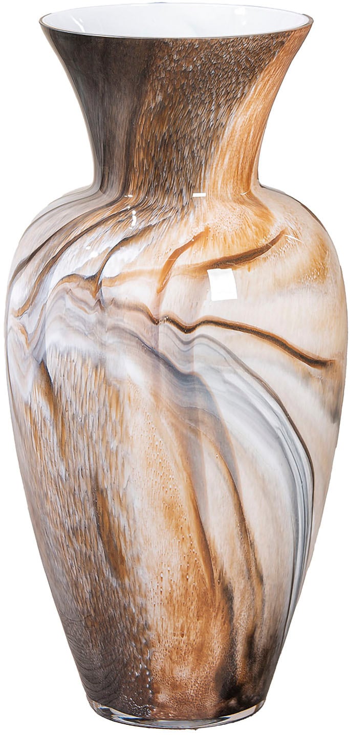 GILDE Bodenvase »Bodenvase "Draga" H. 65,0 cm«, (1 St.)