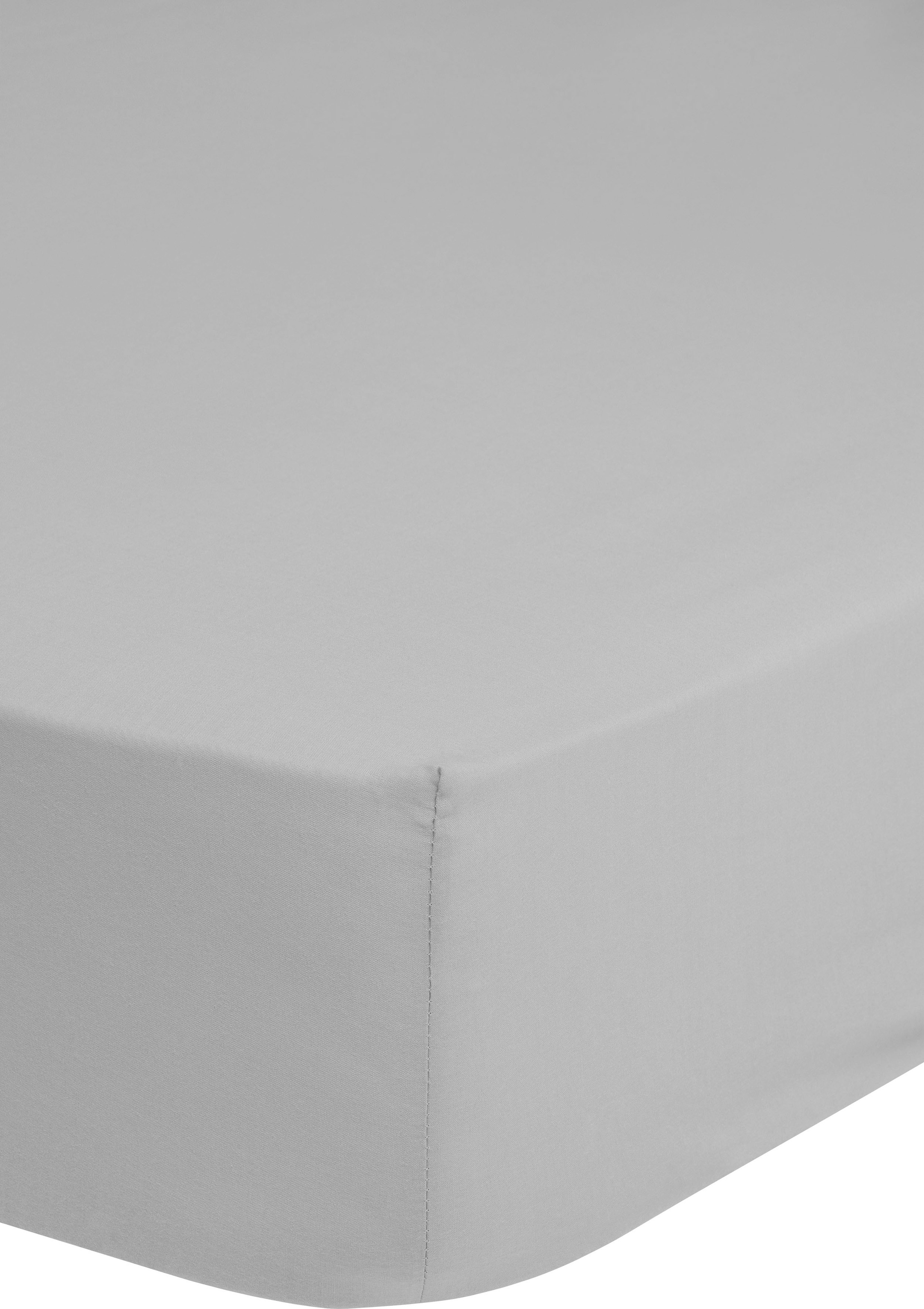Good Morning Spannbettlaken »Renforcé Good Morning« 100% Baumwolle, Renforcé, Rundumgummi, Bis 25 Cm Höhe, 80x200, Weiß