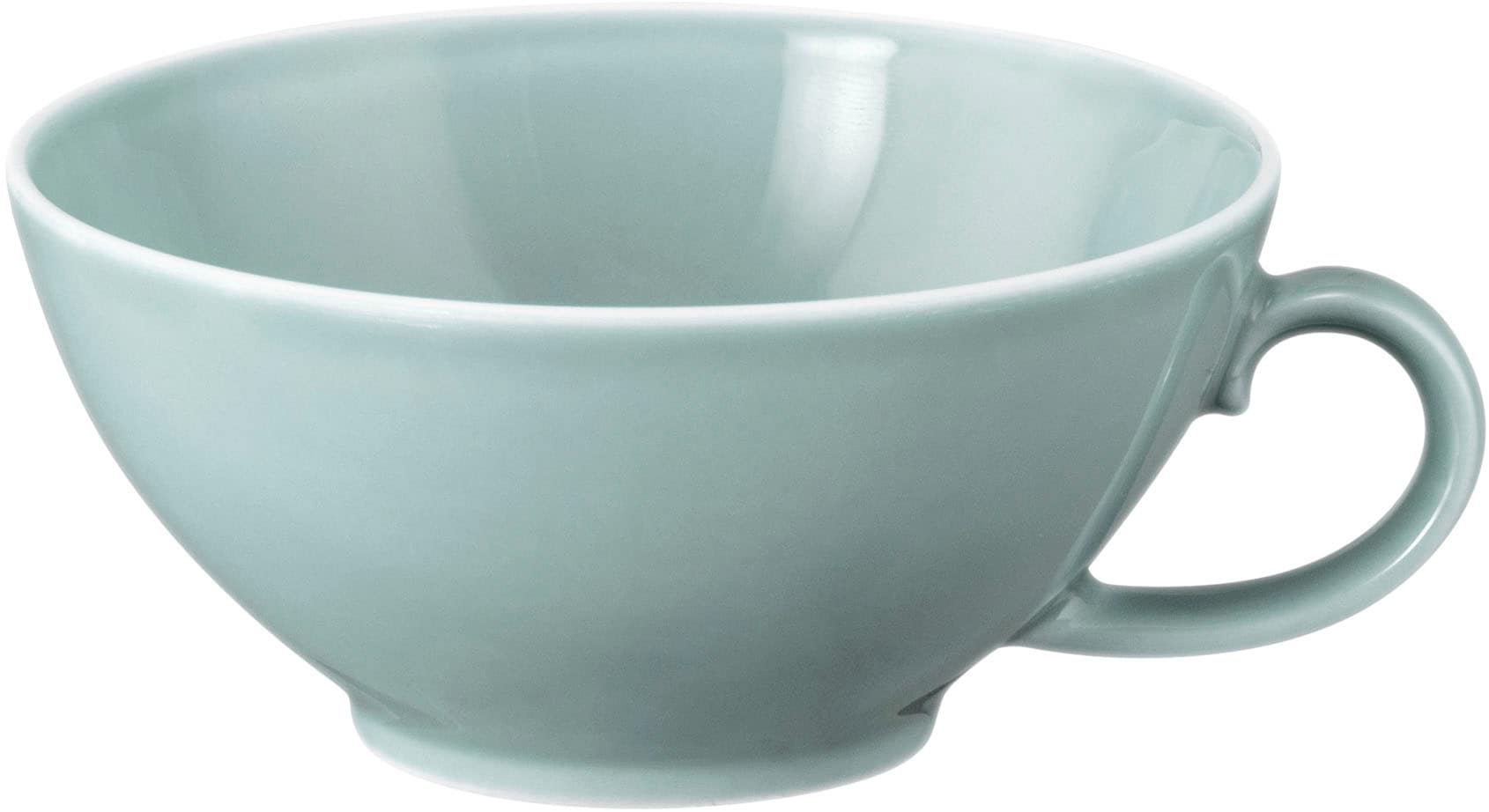 Seltmann Weiden Teeservice »Geschirr-Set Beat«, (Set, 18 tlg., 6 x Teeobertasse, 6 x Kombi-Untertasse klein, 6 x Brotteller), Teller, Tassen, Untertassen, Rillendekor, 18 Teile, für 6 Personen