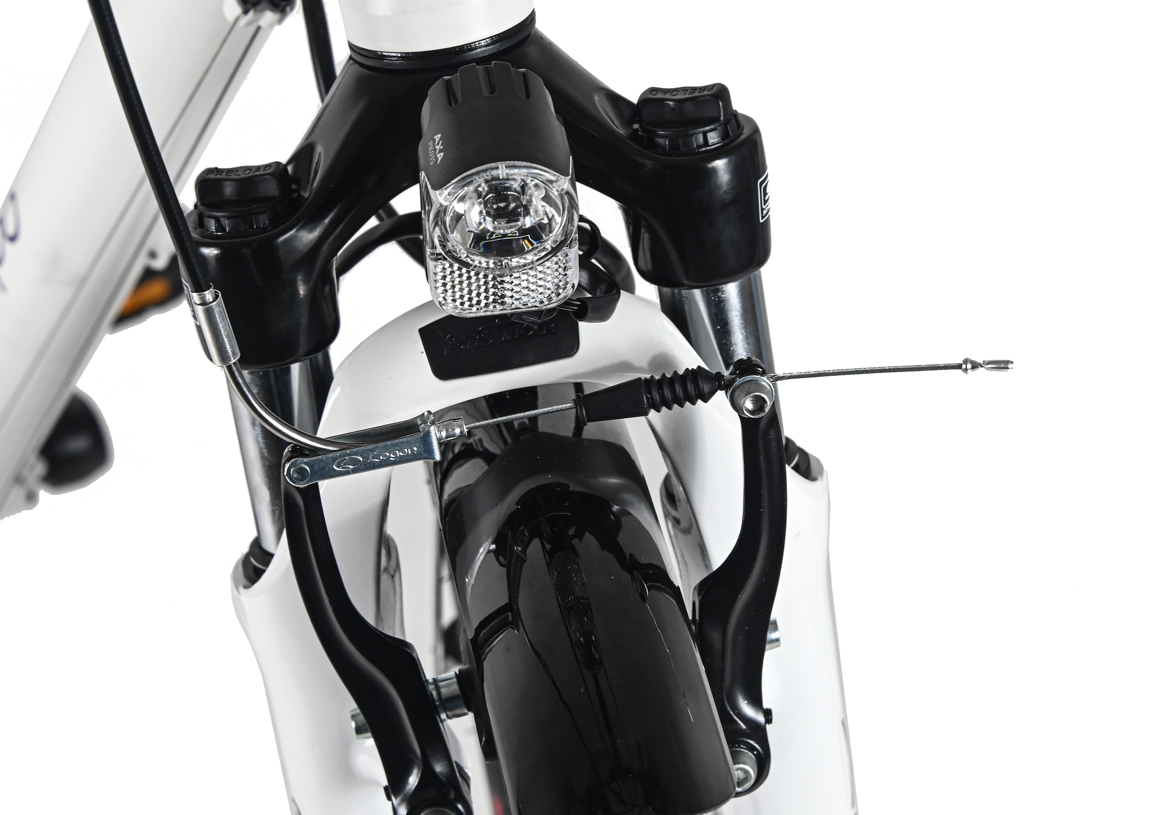 Dacapo Trekkingrad »Firenze 200 Weiß 24 Gänge RH 48 cm V-Brakes« 24 Gang Shimano Acera Schaltwerk Kettenschaltung