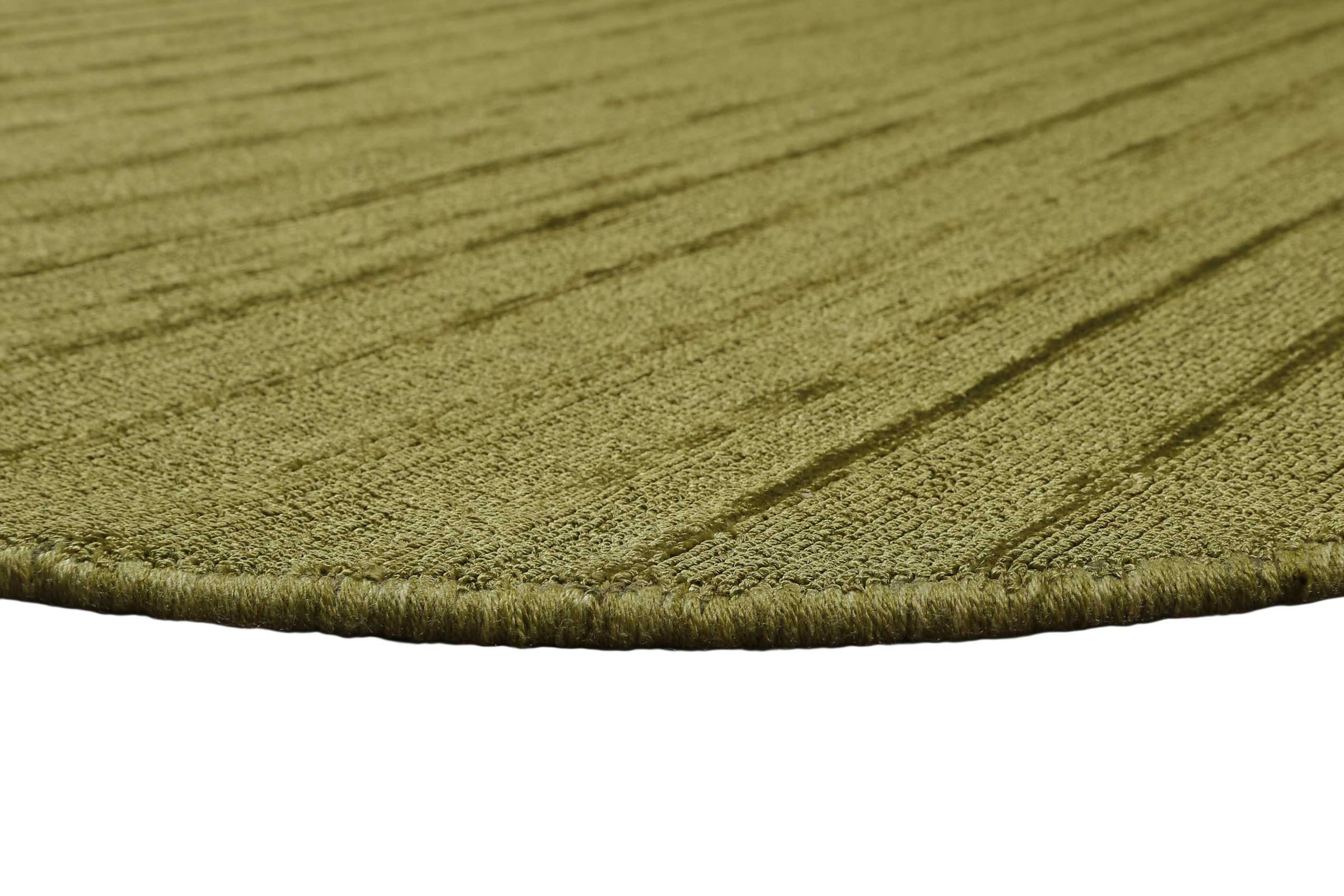 Esprit Teppich »Gil,  ESP-39954«, rund, 8 mm Höhe, handgewebt, seidig glänzend, schimmernde Farbbrillianz, Melangeeffekt