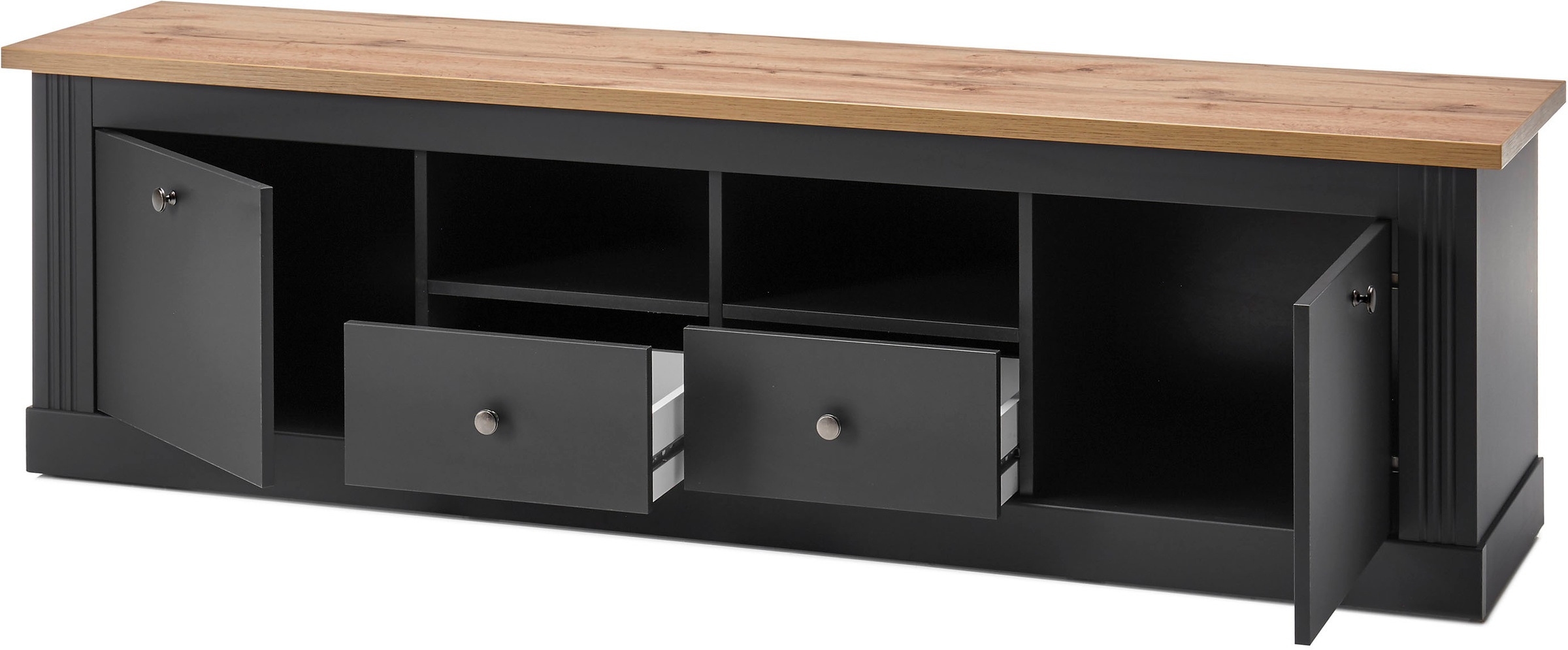 Home affaire Wohnwand »Westminster BESTSELLER!« Set, Vitrine, Lowboard, Sta günstig online kaufen