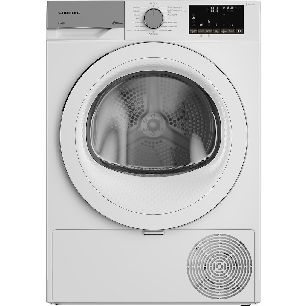 Grundig Kondenstrockner »GT558114«, 8 kg