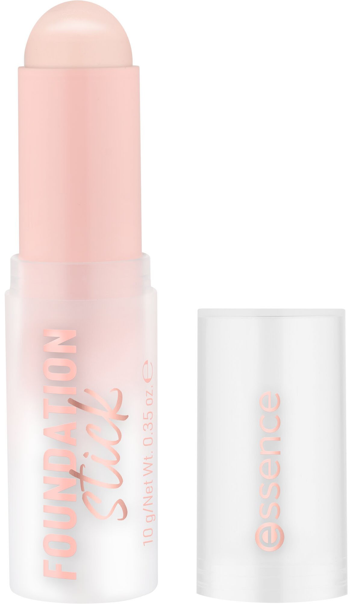 Essence Foundation »FOUNDATION stick«, (Set, 3 tlg.), Cremig und leicht verblendbar, Matt-Finish, variable Deckkraft.