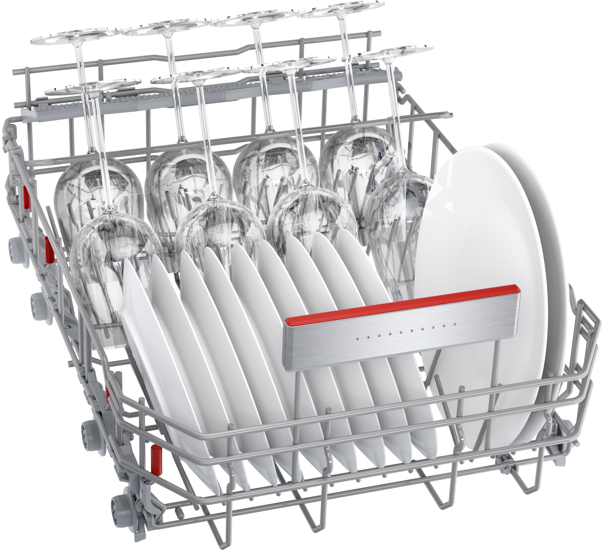 BOSCH vollintegrierbarer Geschirrspüler Serie 6 »SPV6EMX05E«, 10 Maßgedecke