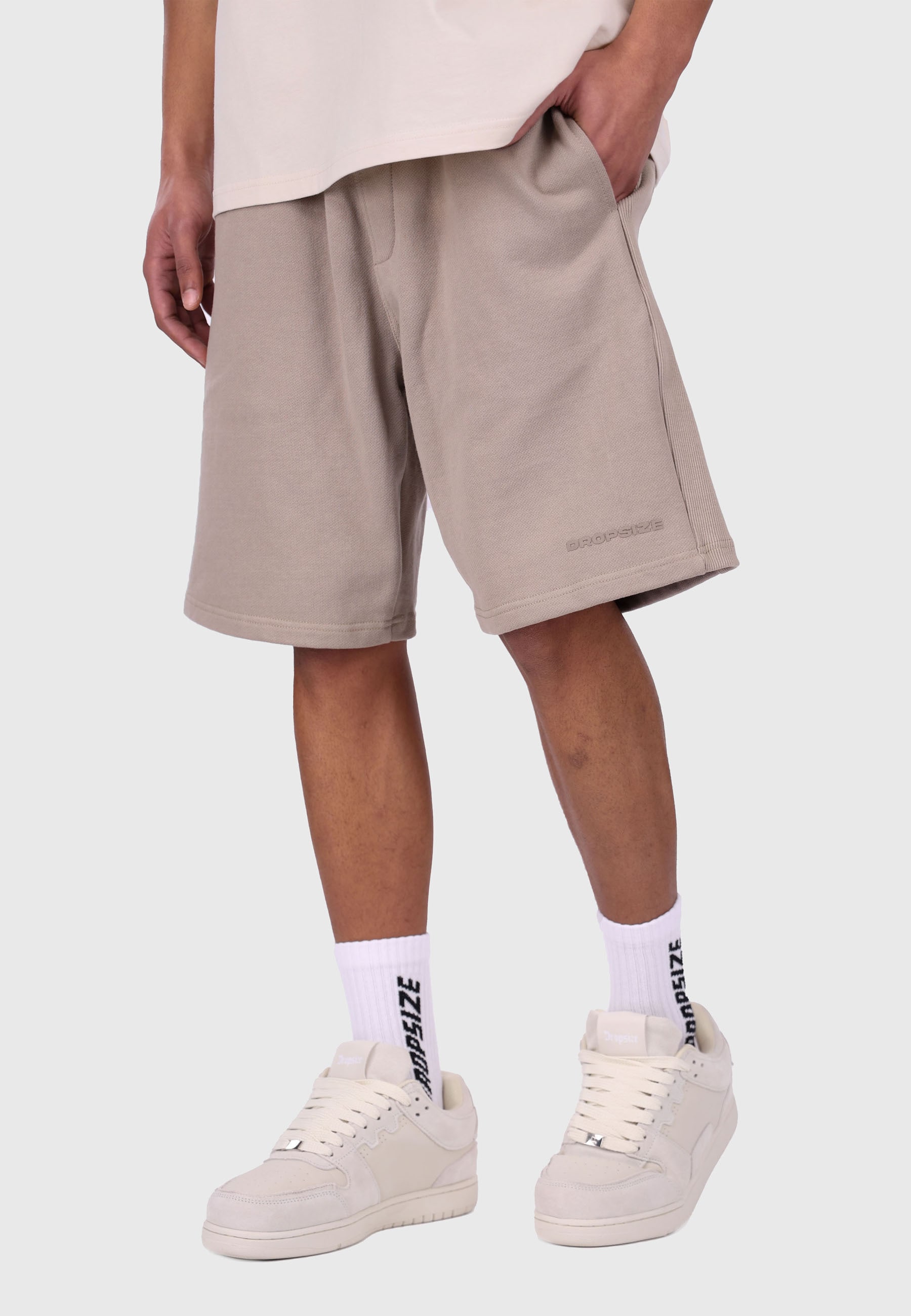 Dropsize Stoffhose »Dropsize RIB TAPE SHORTS«