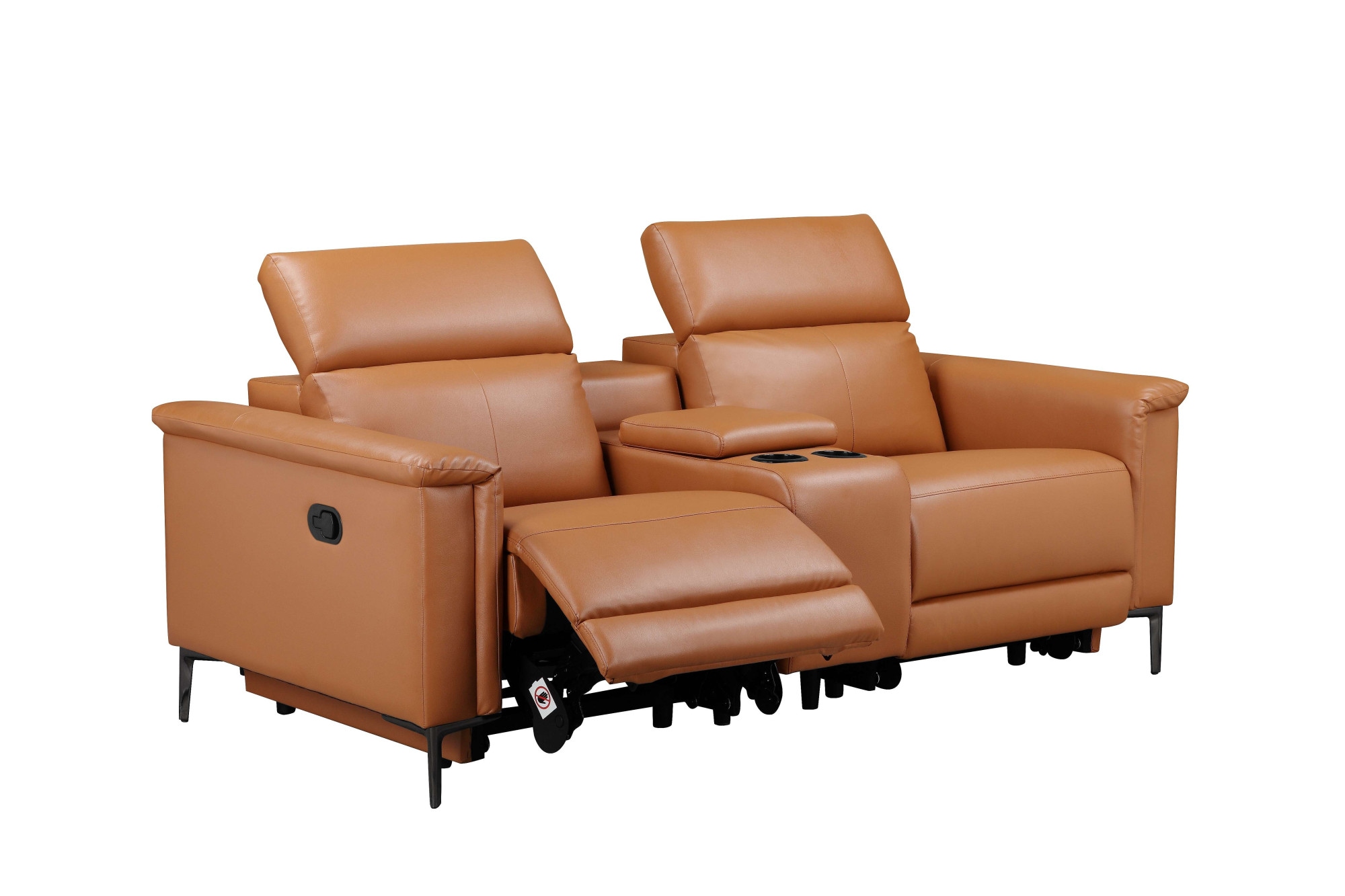 Places of Style 2-Sitzer »Lund, 2er-Kinosofa, TV-Sessel, Multimedia-Sofa, USB-A,«, m. elektrischer o. manueller Relaxfunktion, Getränkehalter u. Staufach