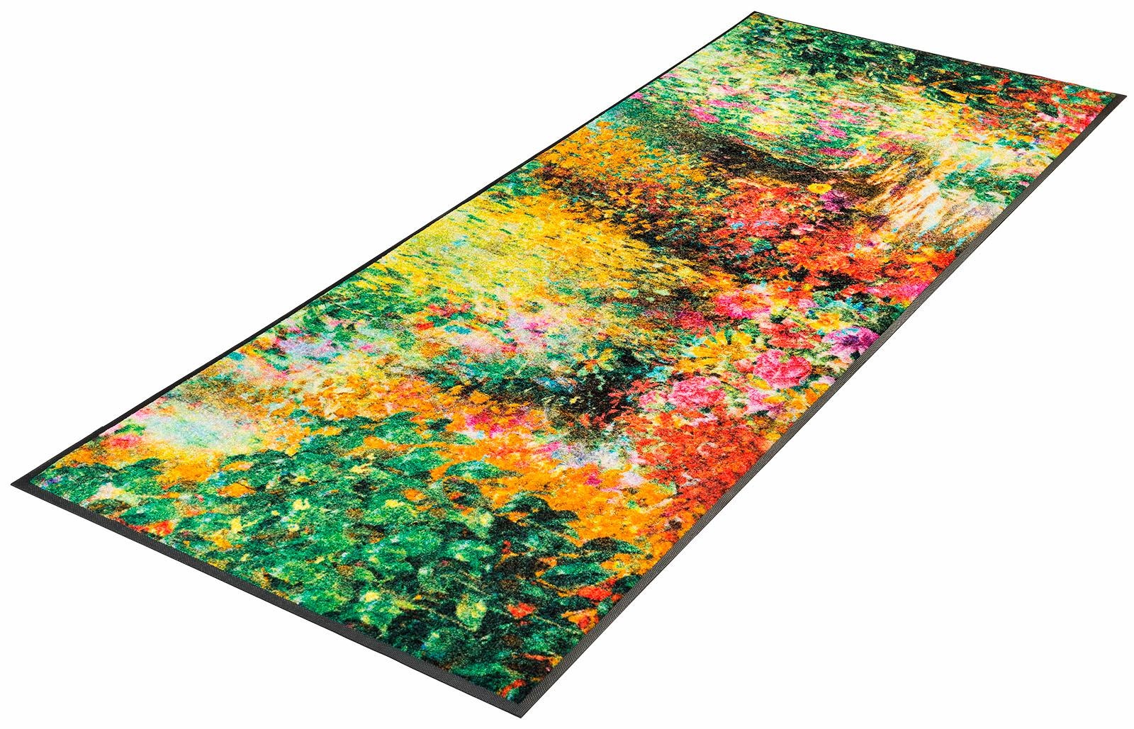 wash+dry by Kleen-Tex Läufer »Primavera«, rechteckig, 7 mm Höhe, Schmutzfan günstig online kaufen