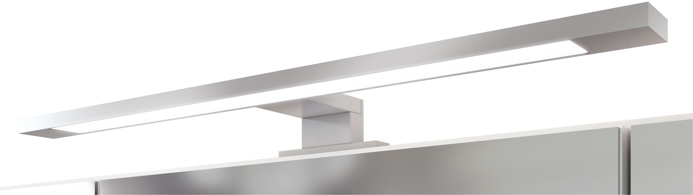 welltime Badmöbel-Set »60 cm breit, Badmöbel mit LED-Beleuchtung«, Held Möbel, 2tlg. Unterbecken-Set, Eixo