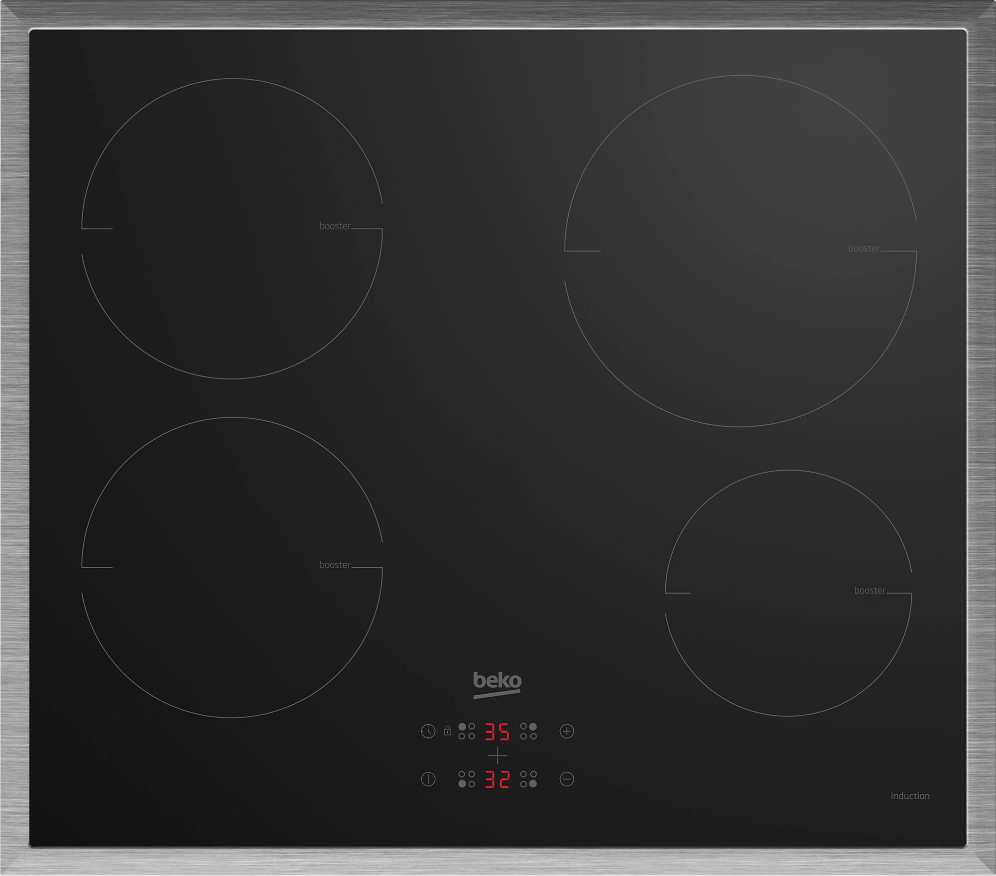 3. Bild von BEKO Backofen-Set »BBSM12340XFP 7768282948«, BBSM12340XFP 7768282948, mit 2-fach-Teleskopauszug, Pyrolyse-Selbstreinigung