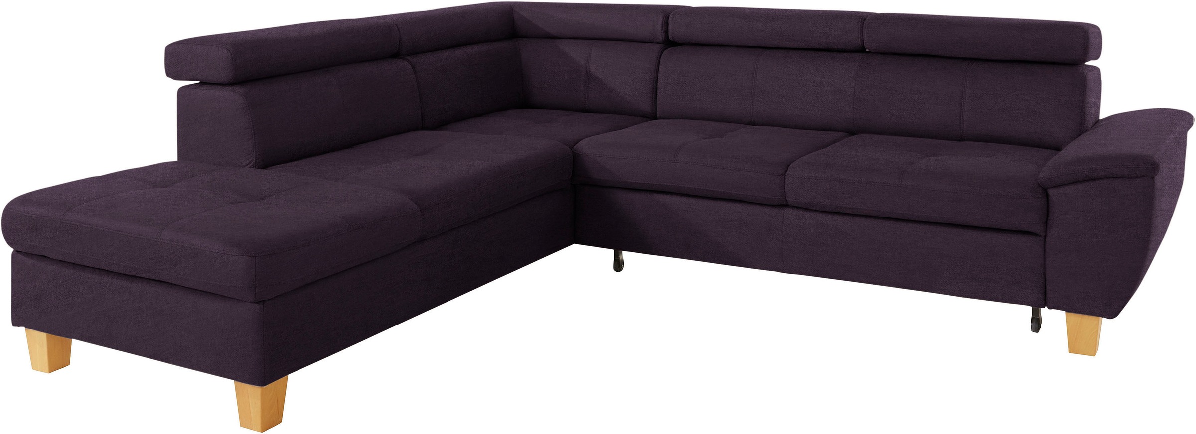 exxpo - sofa fashion Ecksofa »Enya, hoher Sitzkomfort, Breite 266cm, bequem günstig online kaufen