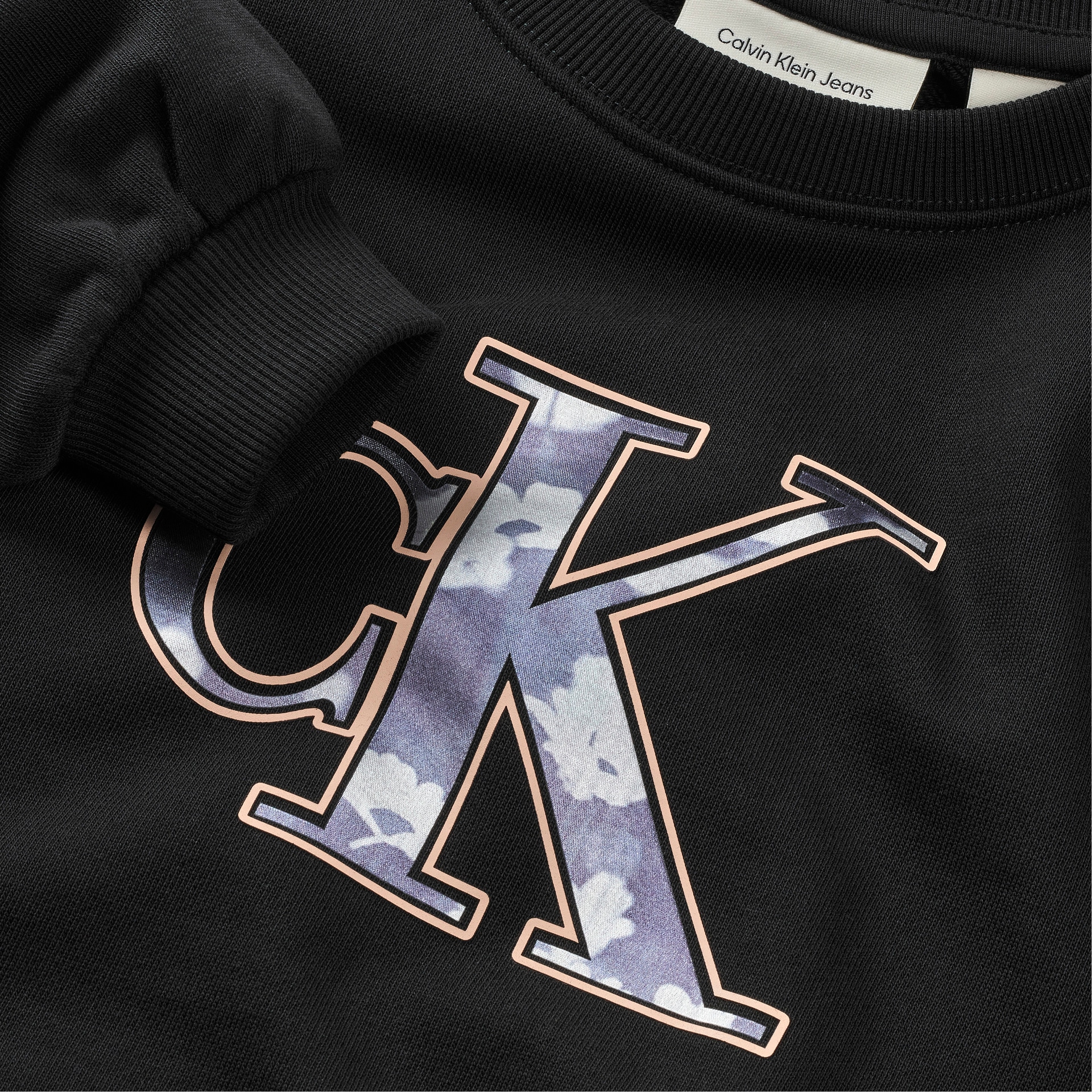 Calvin Klein Jeans Sweatshirt »FILLED MONOLOGO TERRY CREW NECK«, für Kinder bis 16 Jahre, mit großem Logo-Druck