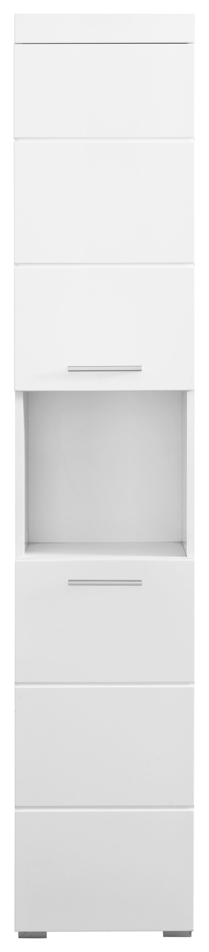 welltime Hochschrank »Avena« Badschrank mit 2 Türen & 1 Fach - (B/T/H) 37/31/190 cm