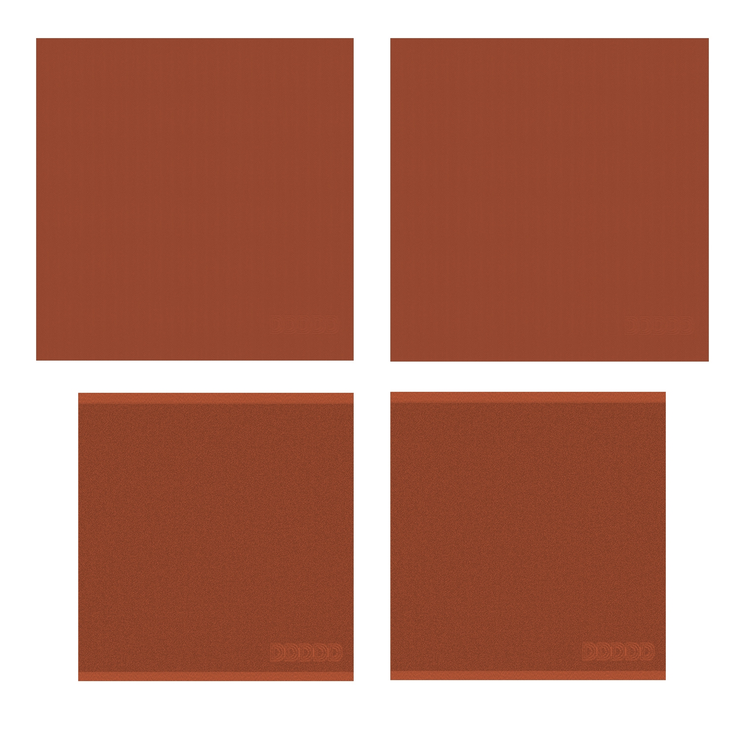 DDDDD Geschirrtuch »Logo«, (Set, 4 tlg., Combi-Set: 2x Küchenhandtuch 50 x 55 cm + 2x Geschirrtuch 60 x 65 cm)
