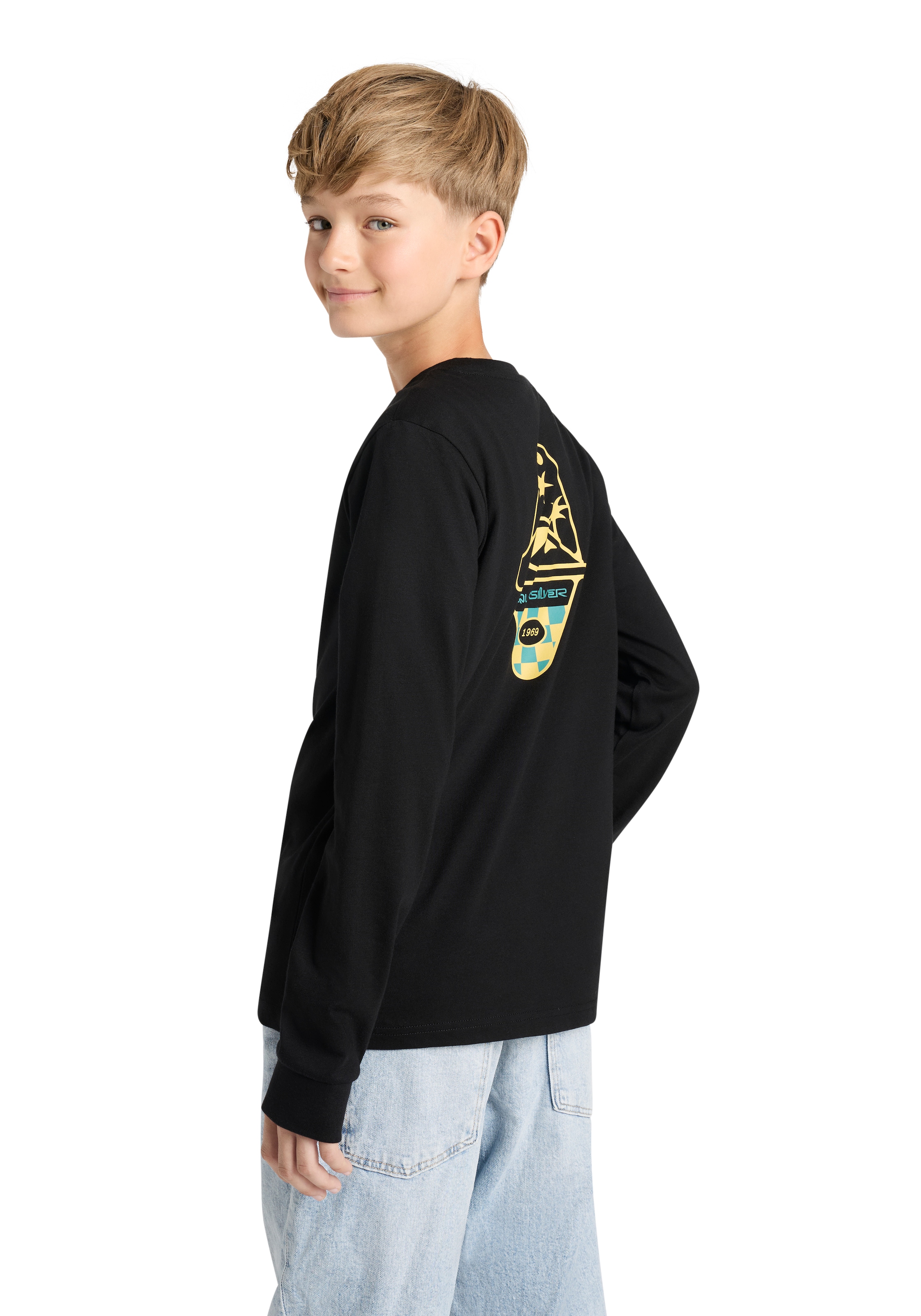 Quiksilver Longsleeve »POST IT MININOON LS PACK YTH« 2 tlg. für Kinder und Jugendliche, sportlicher Stil