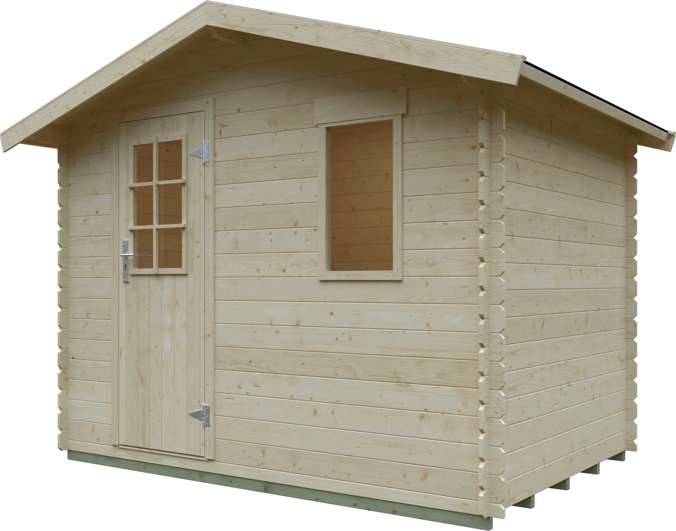 Kiehn-Holz Gartenhaus »Auerberg« aus naturbelassenem Fichtenholz günstig online kaufen