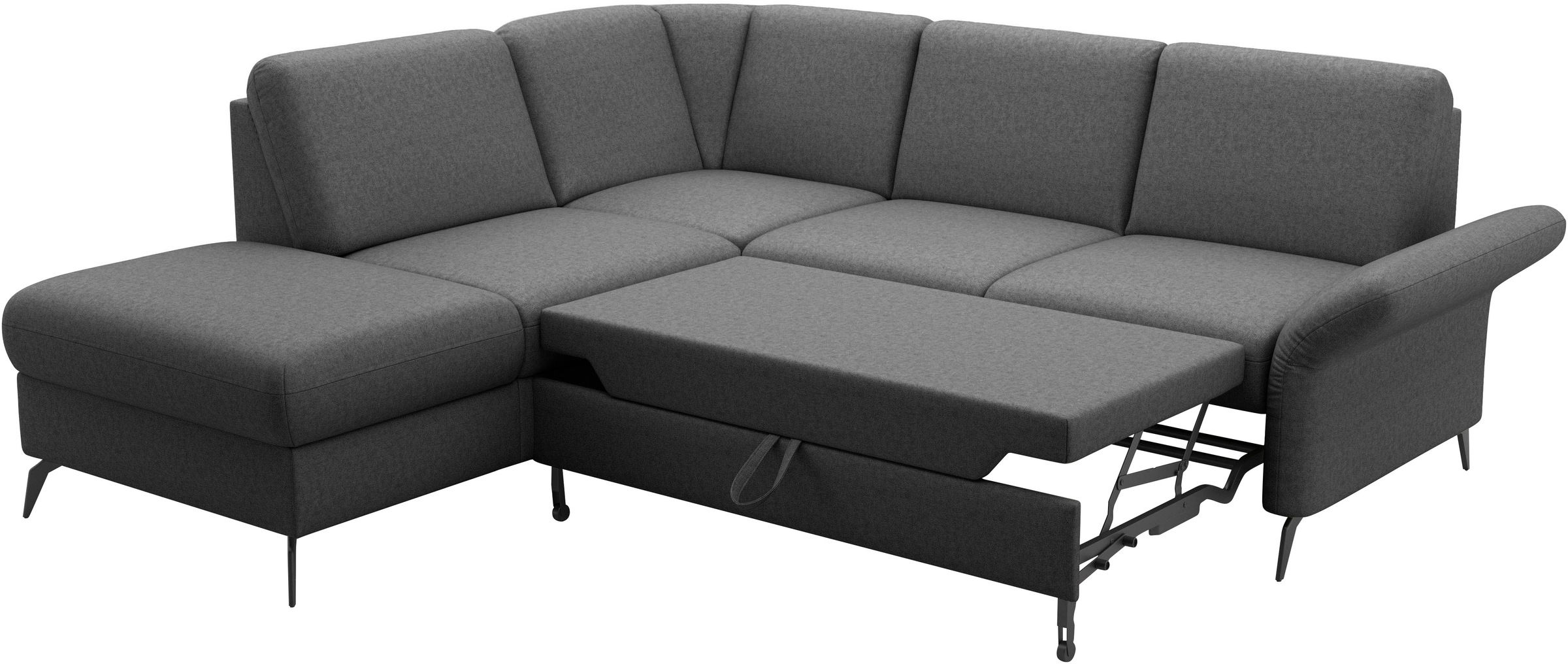 Home affaire Ecksofa »Rochelle«, wahlweise mit Bettfunktion, Bettkasten und Armteilverstellung