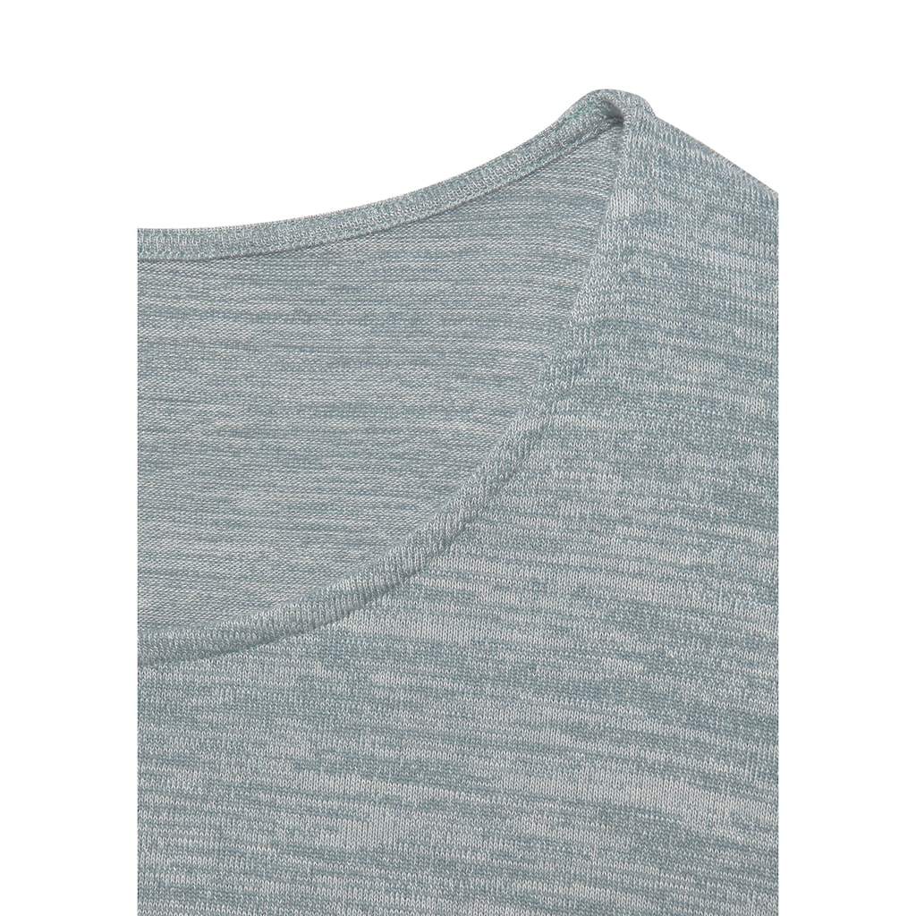 Vivance 3/4-Arm-Shirt, aus leichter Strickqualität