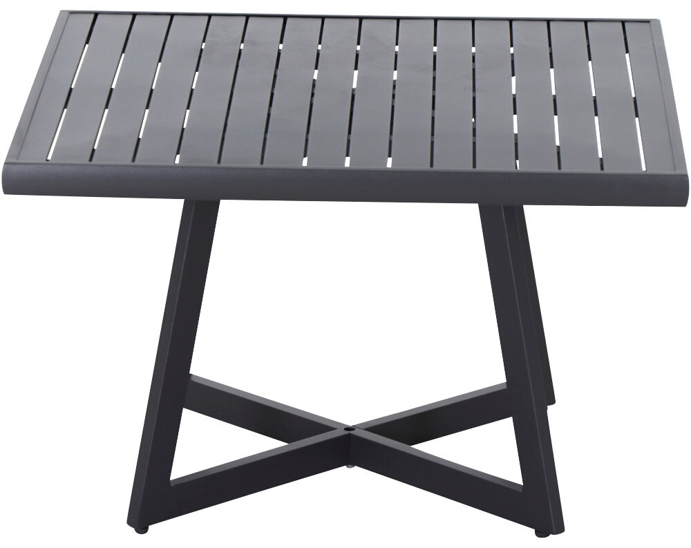 Siena Garden Beistelltisch »Alexis«, (1 St.), BxTxH: 70x70x45 cm, Aluminium, matt anthrazit
