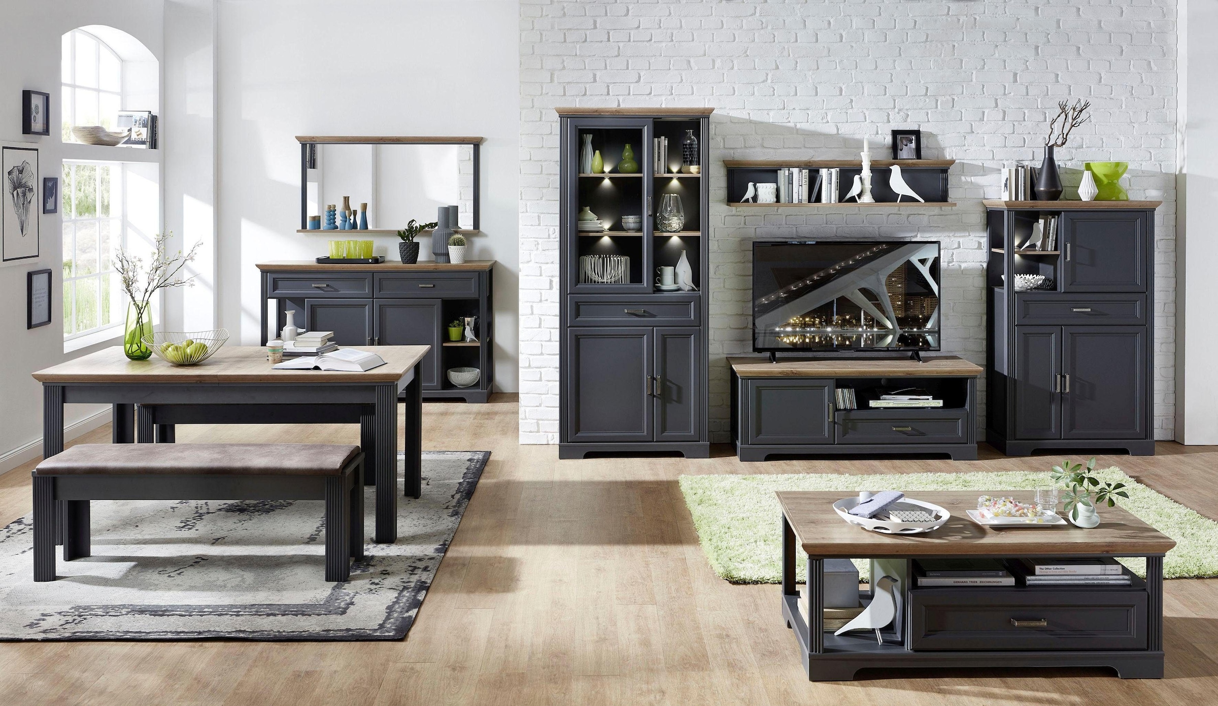 Innostyle Vitrine »Jasmin«, inklusive Beleuchtung