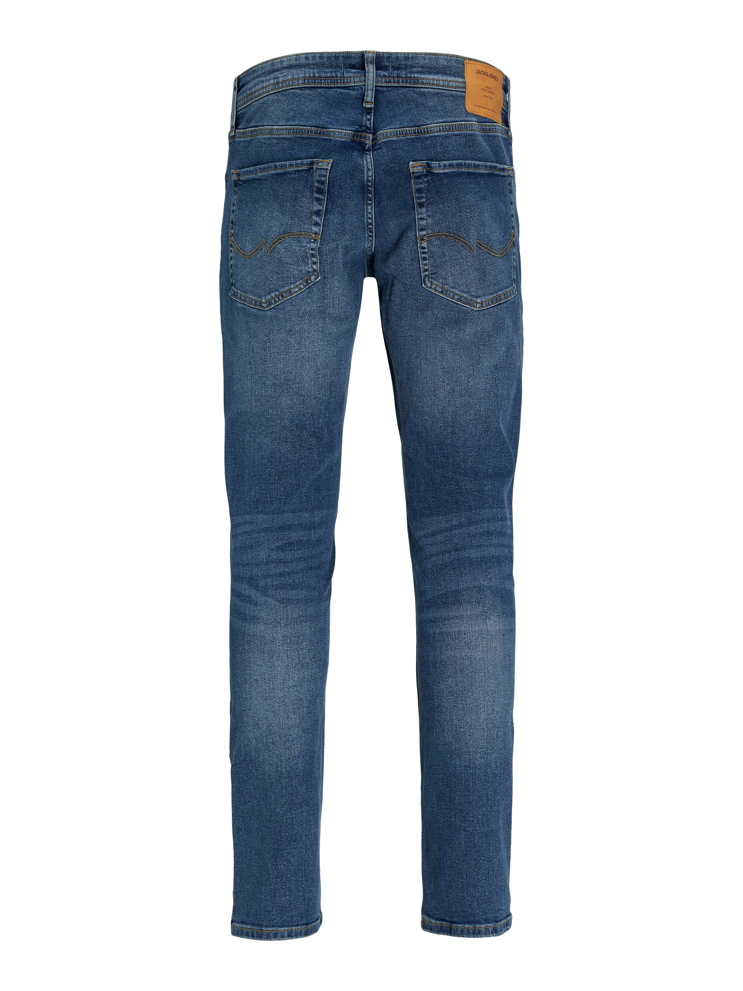Jack & Jones Slim-fit-Jeans »JJIGLENN Jeans mit schmaler Beinform und Stretch für Komfort« Baumwollmischung, slim fit