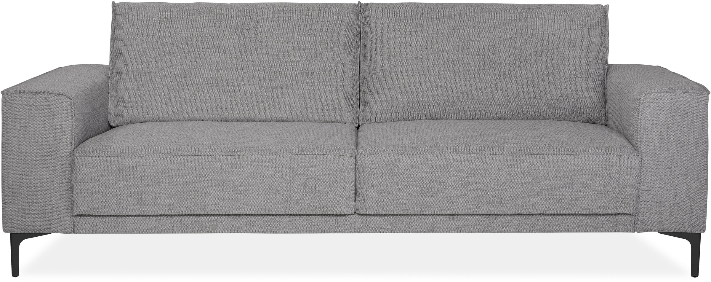 Places of Style 3-Sitzer »3er Sofa Oland, Struktur, Flachgewebe, Luxus-Micr günstig online kaufen
