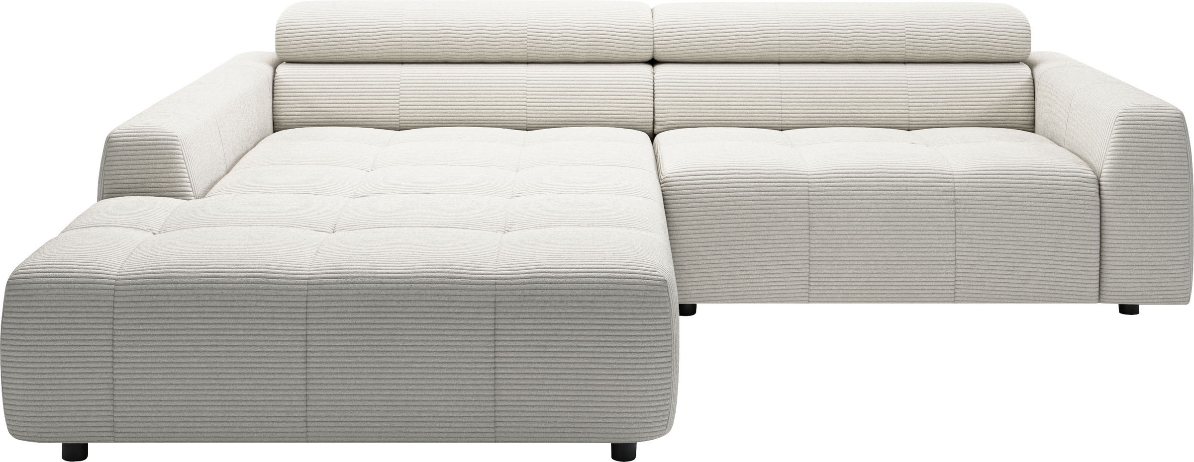 3C Candy Ecksofa »Denver auch mit Cord- und Easy care-Bezug, Kopfteilverste günstig online kaufen