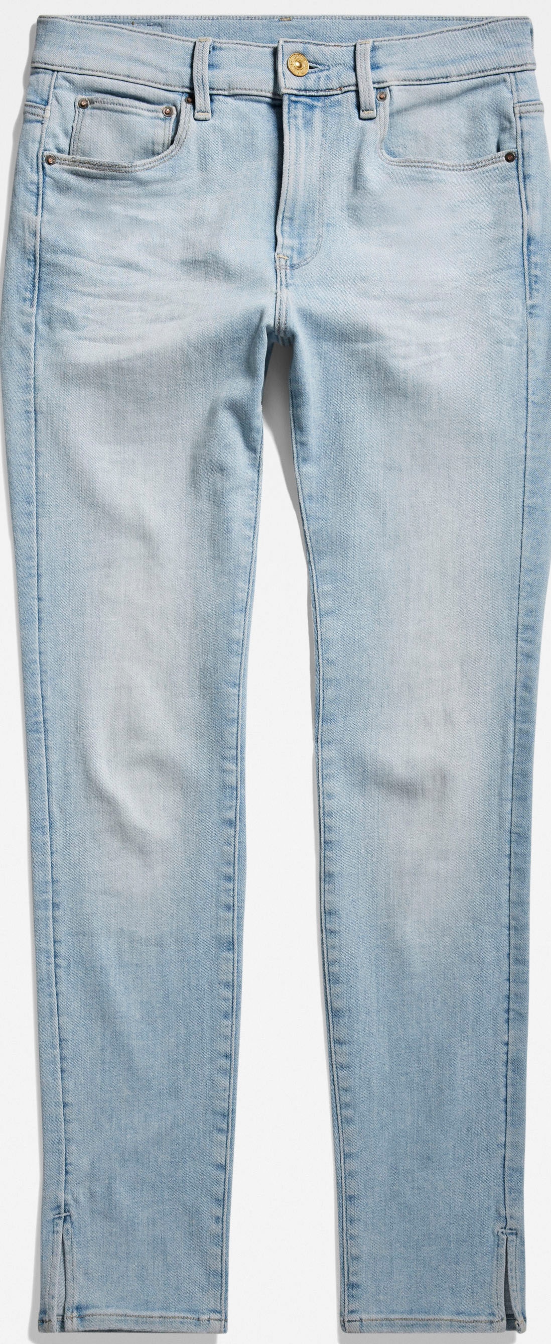G-STAR Skinny-fit-Jeans »3301 Skinny Split«, mit Schlitz am Saum
