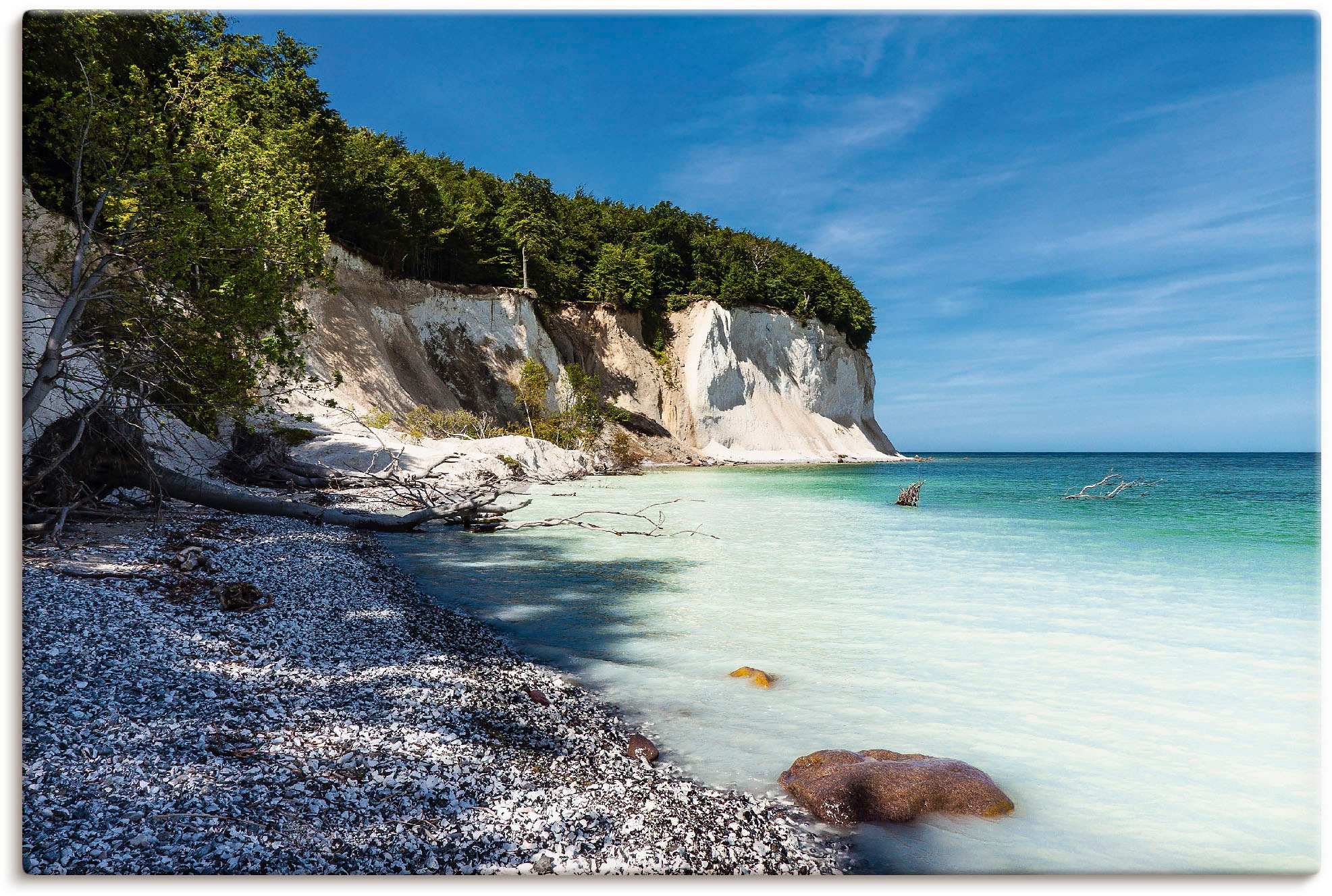 Artland Wandbild »Kreidefelsen auf der Insel Rügen III« Küste 1 Stk. tlg. a günstig online kaufen
