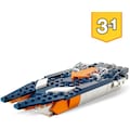 LEGO® Konstruktionsspielsteine »Überschalljet (31126), LEGO® Creator 3in1«, (215 St.), Made in Europe