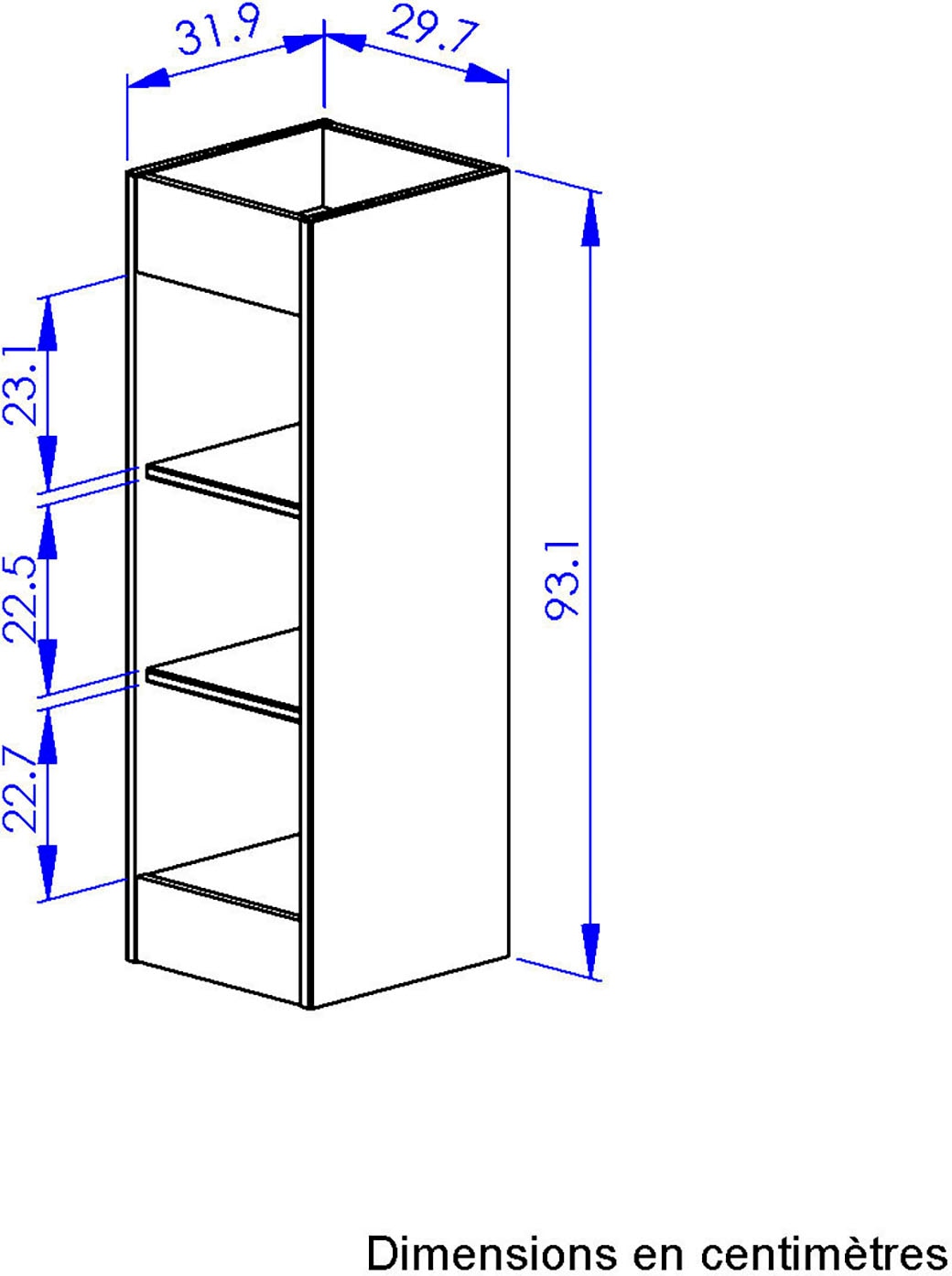 Gami Babyzimmer-Komplettset »Achille Set N°2« 4 Stk. tlg. Praktisches und funktionales Babyzimmer