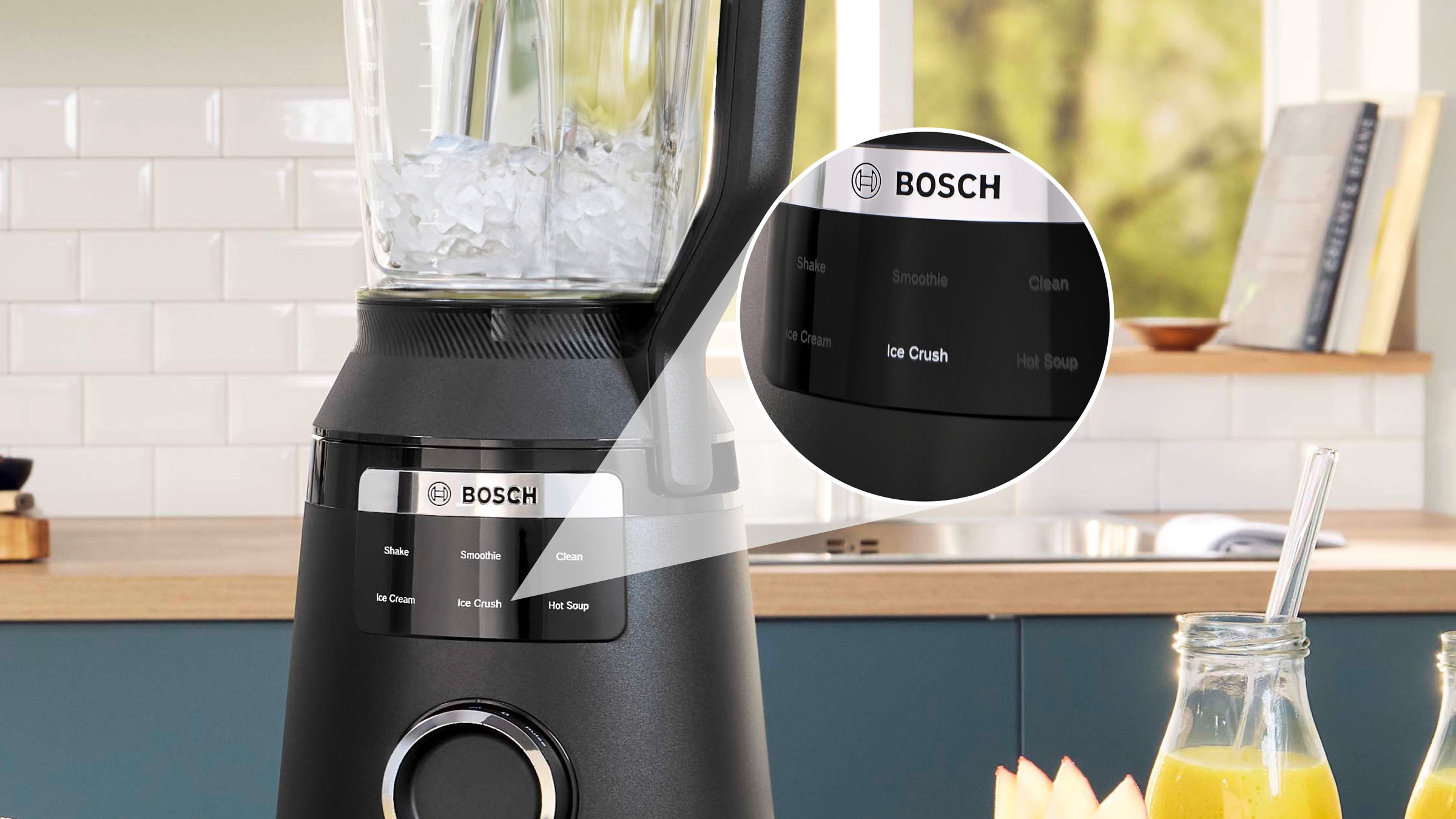 BOSCH Standmixer »VitaPower Serie 6, MMB6652B, 6 Programme, 2L Tritan-Behälter, bpa-frei«, 1800 W, 6-Klingen-Messer, Made in Europe, 10 Jahre-Motorgarantie