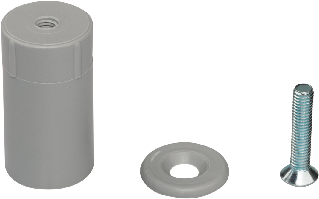 SCHELLENBERG Rollladen-Anschlagstopper »für Rollläden«, Zubehör für Außenrollläden, 20 x 40 mm, grau