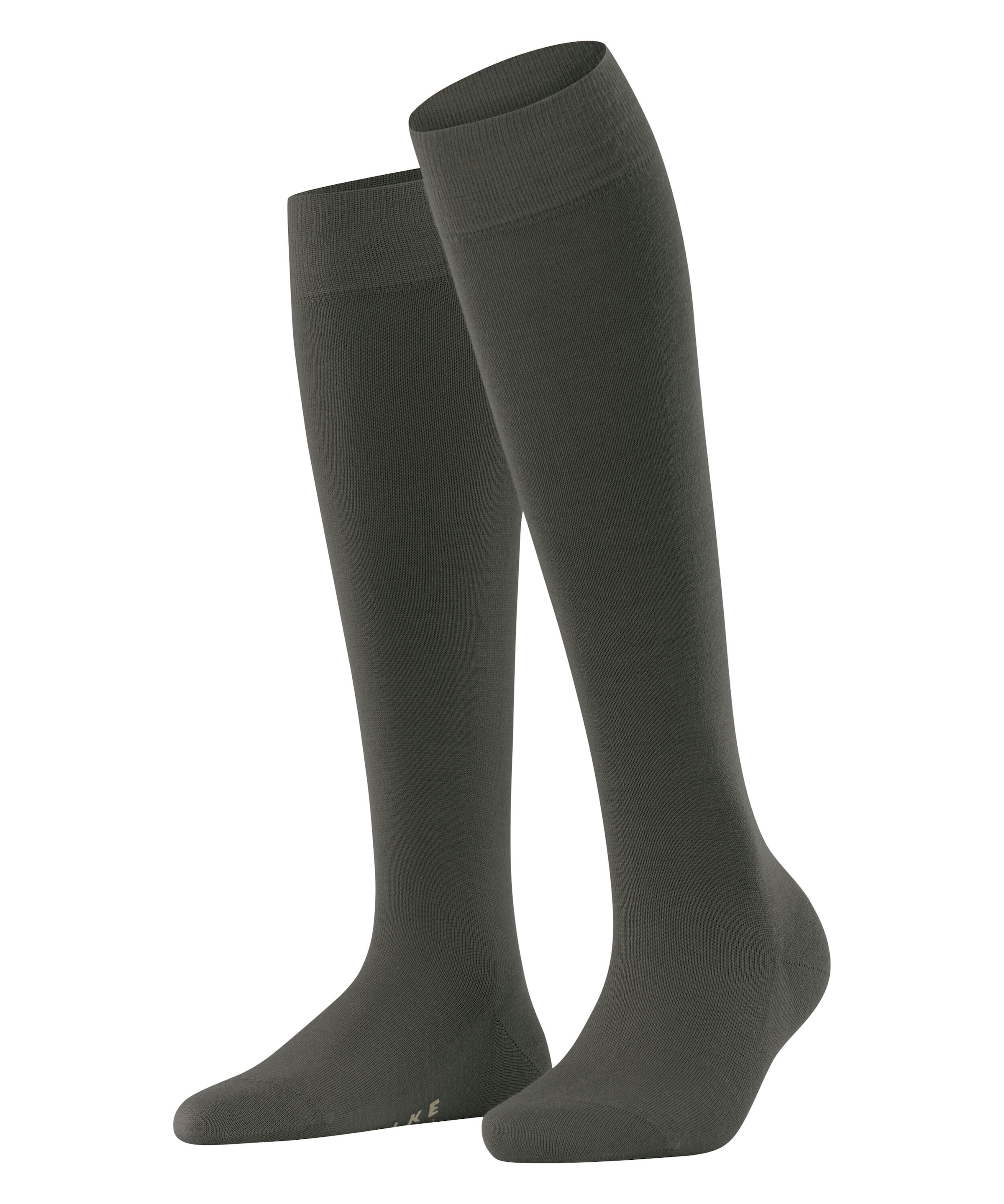 FALKE Kniestrümpfe »Softmerino« mit feinem Maschenbild, atmungsaktiv, temperaturausgleichend