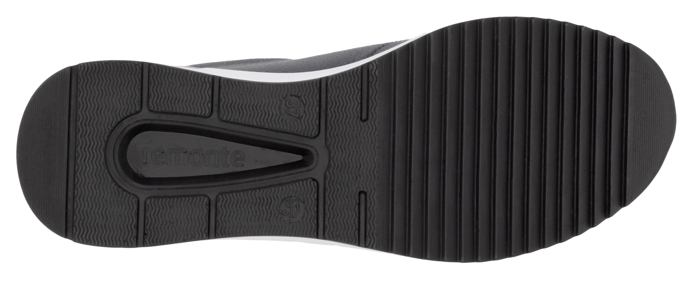 Remonte Keilsneaker  , Freizeitschuh, Halbschuh, Schnürschuh mit Metallic-Kontrastbesätzen