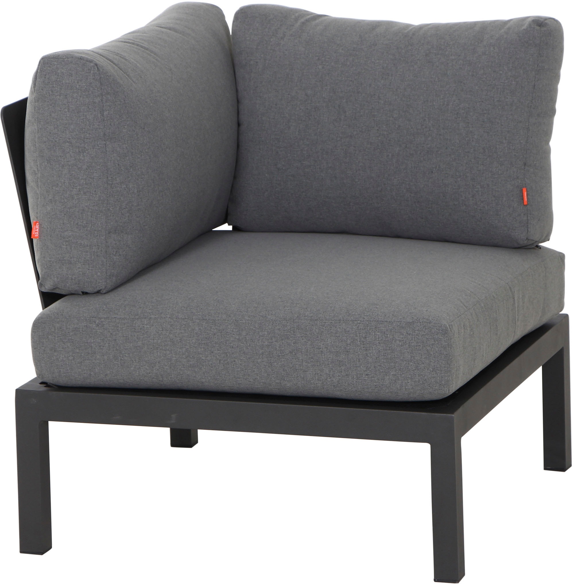Siena Garden Gartenlounge-Set »Alvida«, (Set, 15 tlg.), best. aus 2 Sofas, 1 Ecksofa, 1 Tisch und 12 Kissen