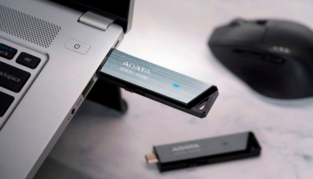 ADATA USB-Stick »Elite UE800 512 GB«, (USB 3.1 Lesegeschwindigkeit 1000 MB/s)