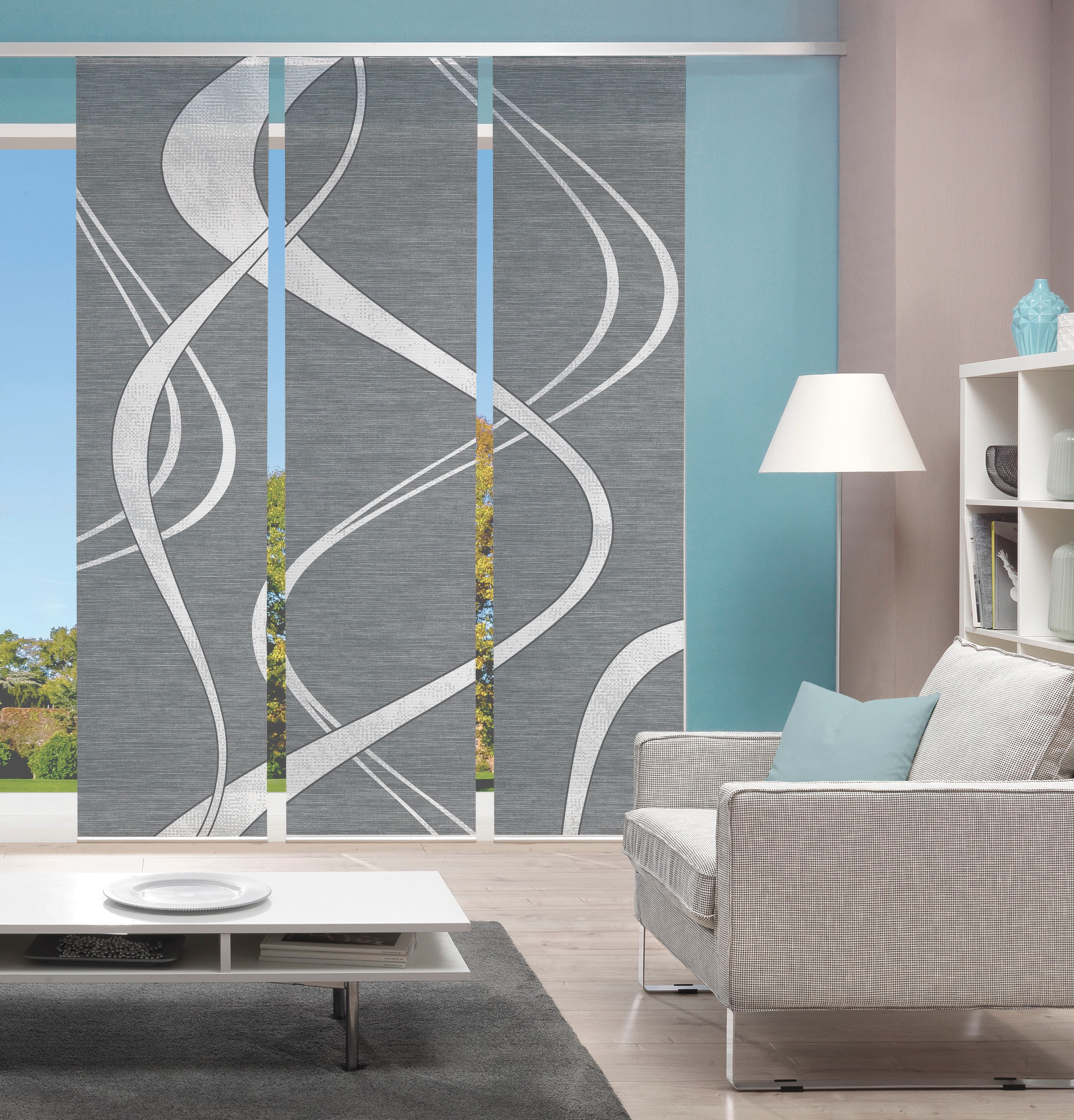 Vision S Schiebegardine »TIBANO MITTE« Paneelwagen 1 Stk. tlg. HxB: 260x60, günstig online kaufen