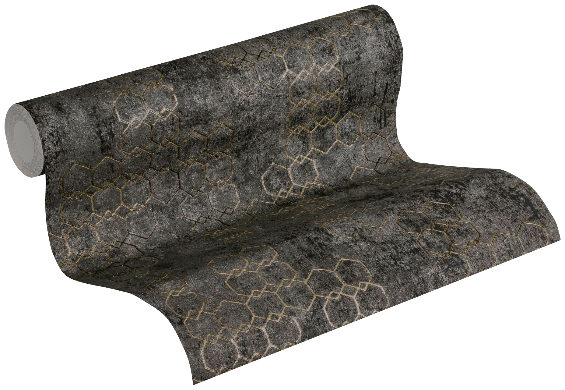 living walls Vliestapete »New Walls Urban Grace geometrisch grafisch« gemustert | geometrisch | grafisch leicht strukturiert Geometrische Tapete Design Tapeten Wohnzimmer Schlafzimmer Küche Flur