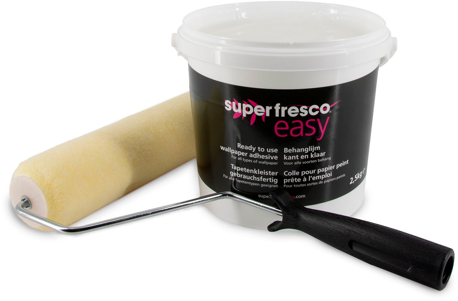 Superfresco Easy Tapetenkleber, 2500 ml, Gebrauchsfertiger Tapetenkleber - 2.5L