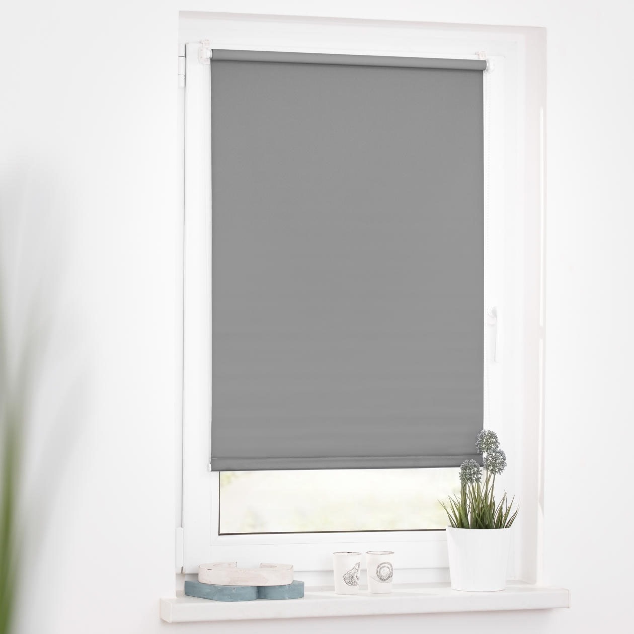 LICHTBLICK ORIGINAL Seitenzugrollo »Uni Rollo«, verdunkelnd, Verdunkelung-e günstig online kaufen